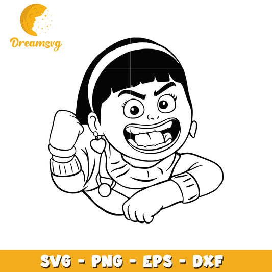 Girl Power SVG PNG EPS DXF Files