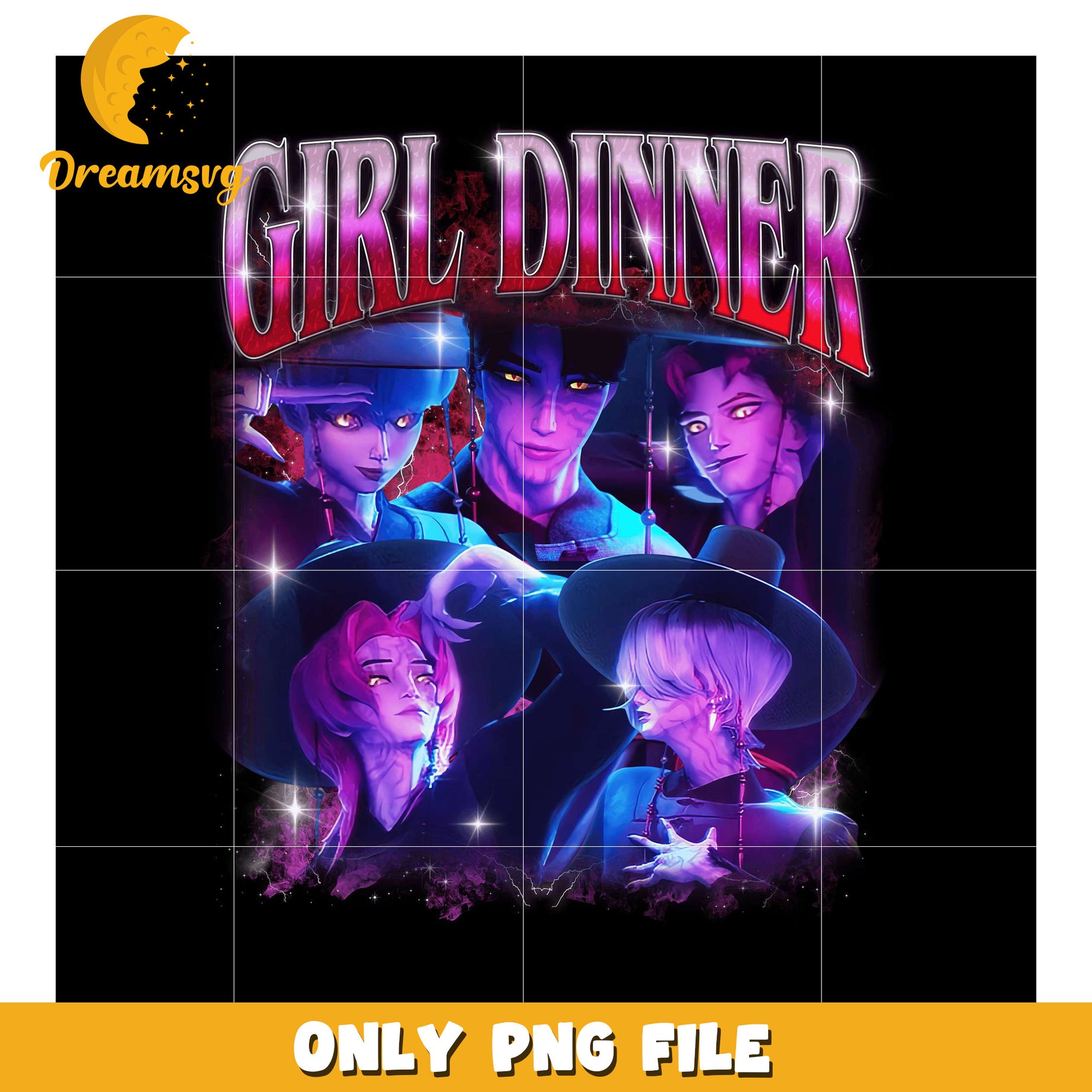 Girl dinner png, korean cartoon​ png, modern vibes​ boys png