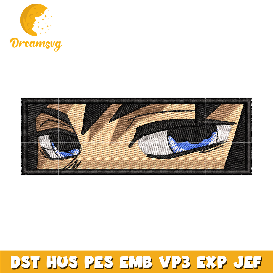 Giyu eyes embroidery design