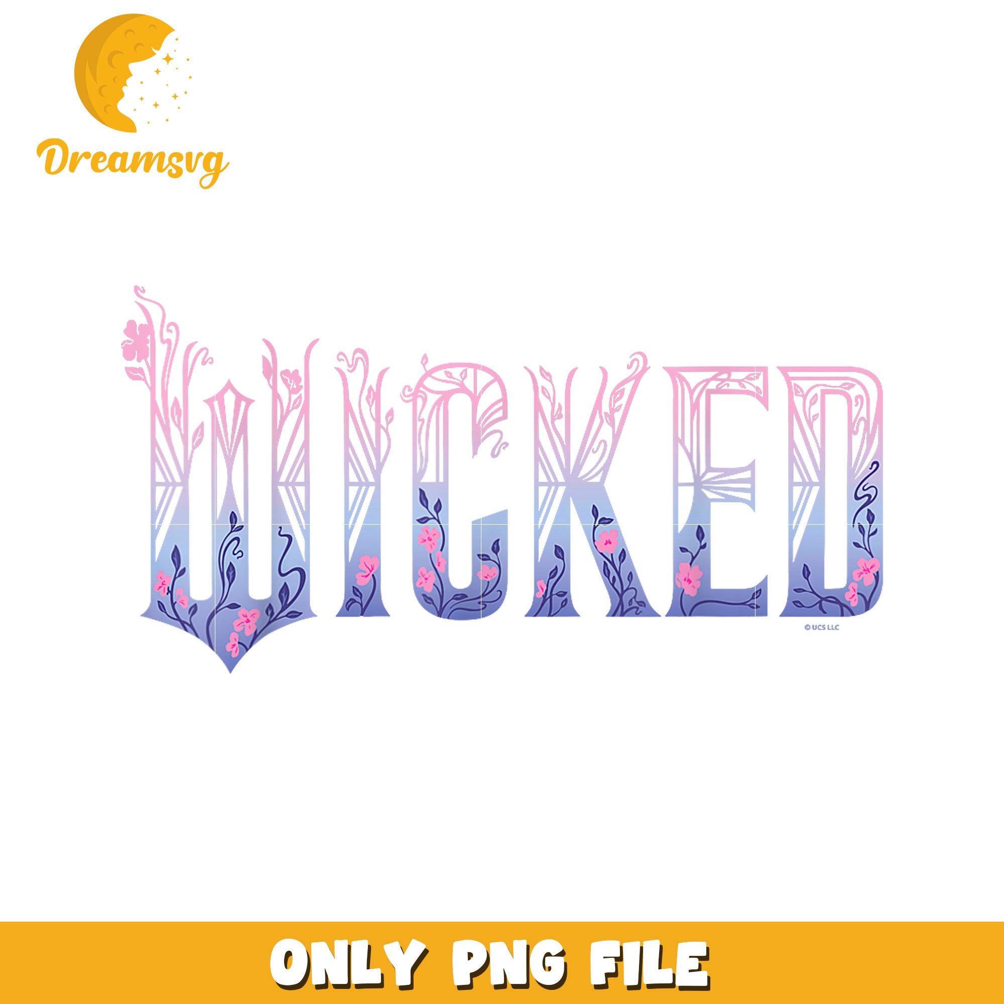 Glinda Elegant Logo png, wicked​ movies png, wicked​ png