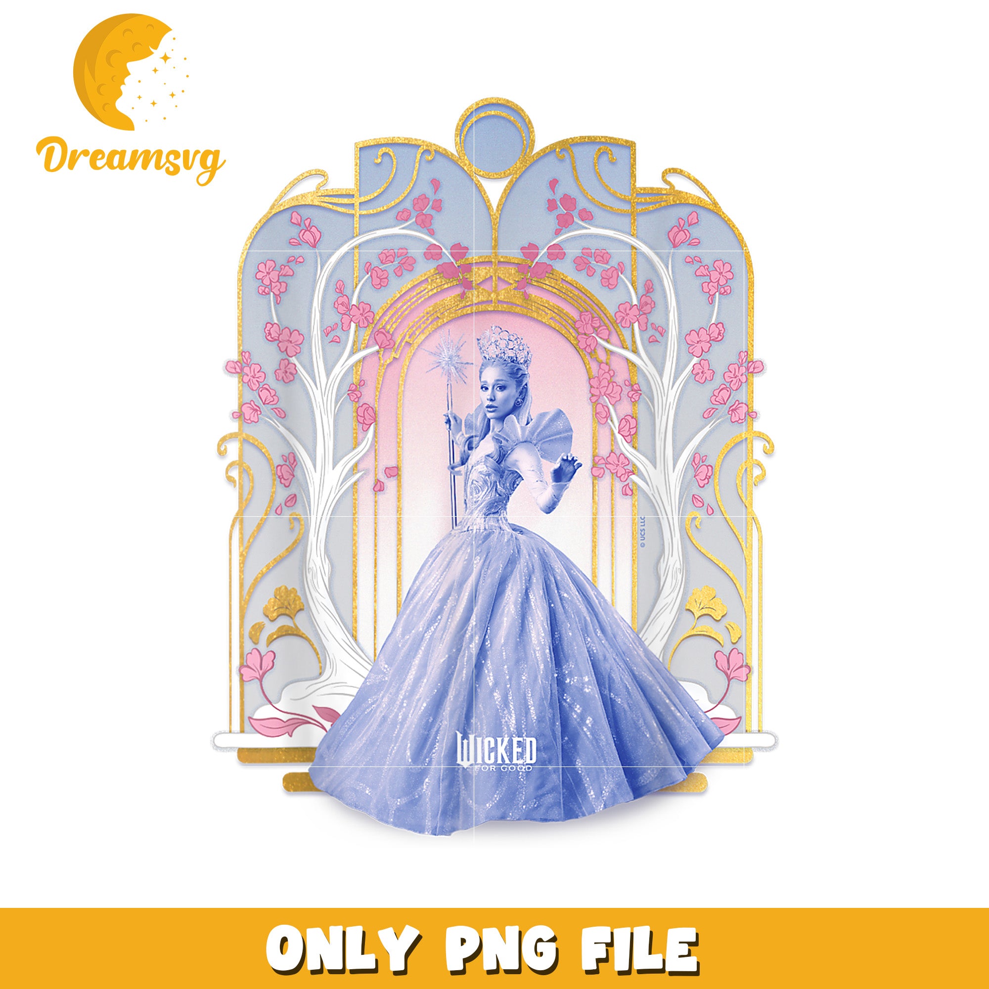 Glinda Shades of Blue png, wicked​ characters png, wicked 2​ png