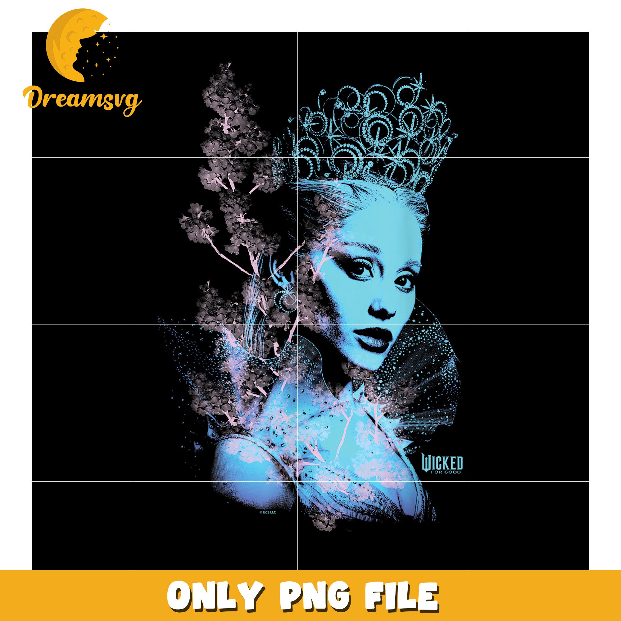 Glinda Striking Portrait png, wicked​ png, wicked​ movies png