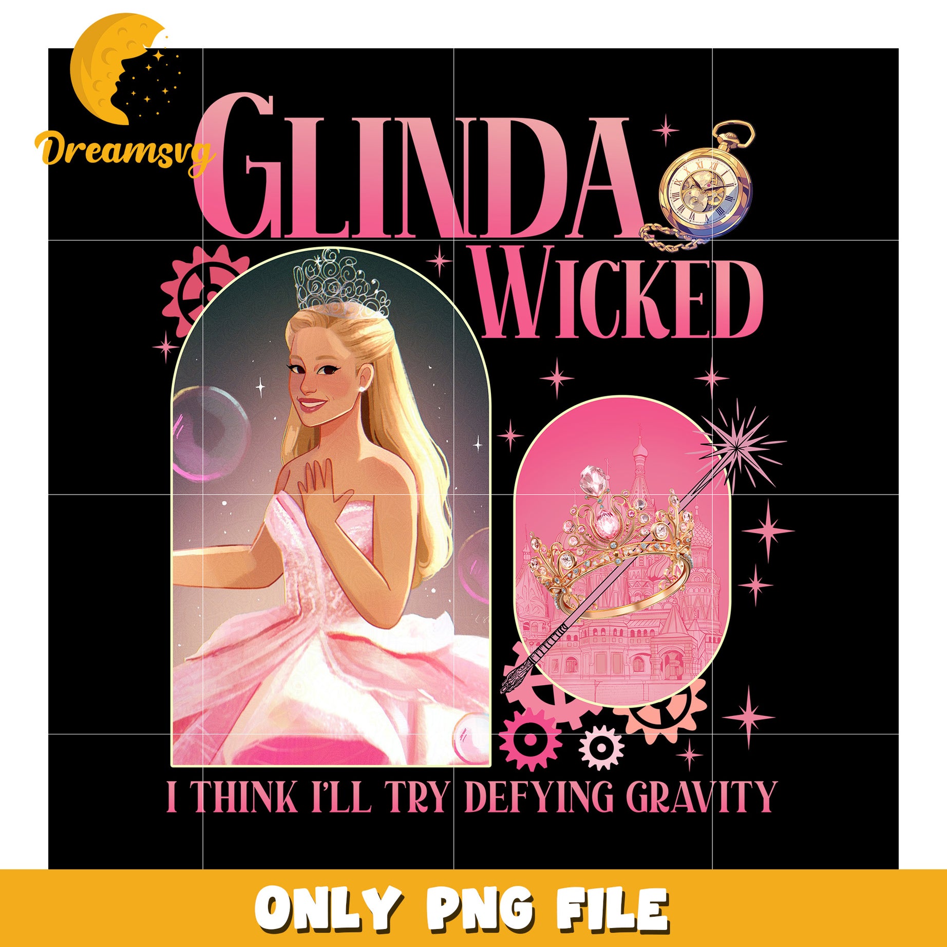 Glinda Wicked I Think I_ll Try Defying Gravity png, wicked characters png, wicked new season png
