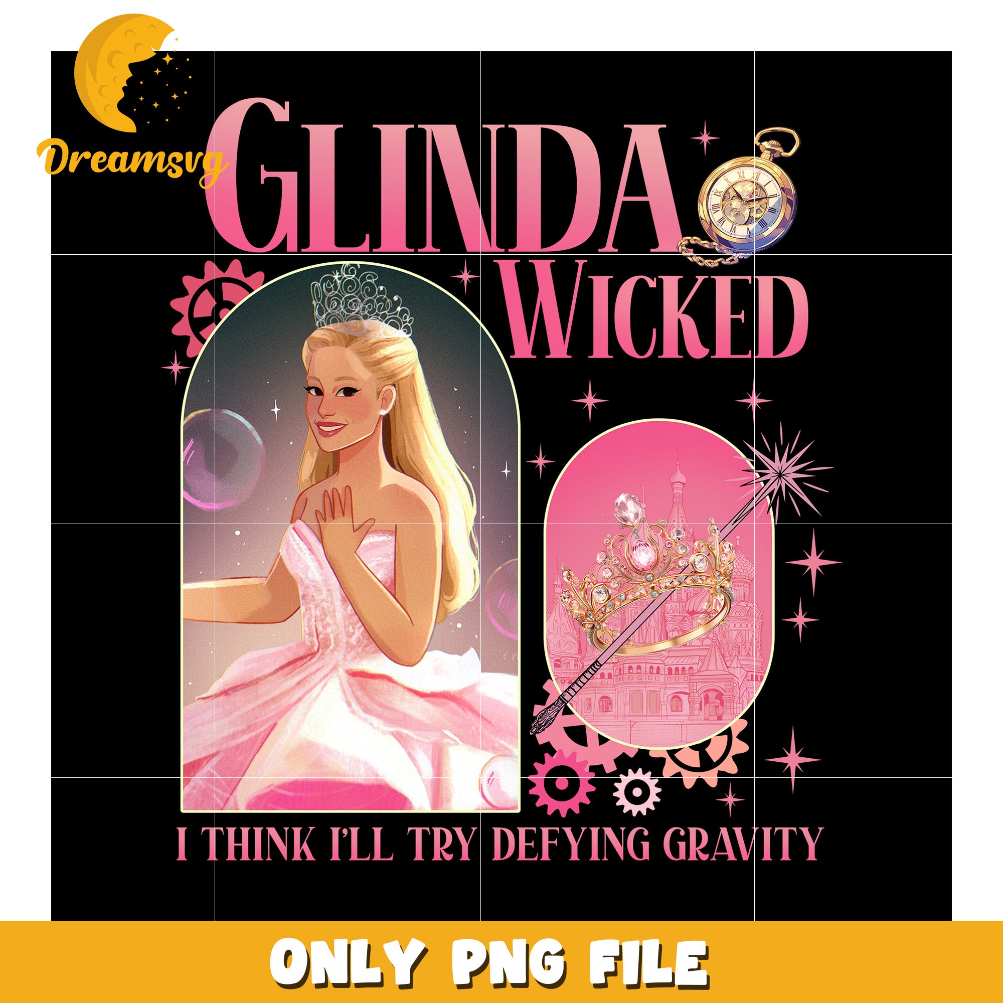 Glinda Wicked I Think I_ll Try Defying Gravity png, wicked characters png, wicked new season png