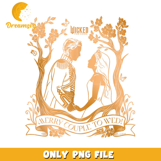 Glinda & Fiyero To Wed png, wicked​ elphaba png, wicked​ glinda png