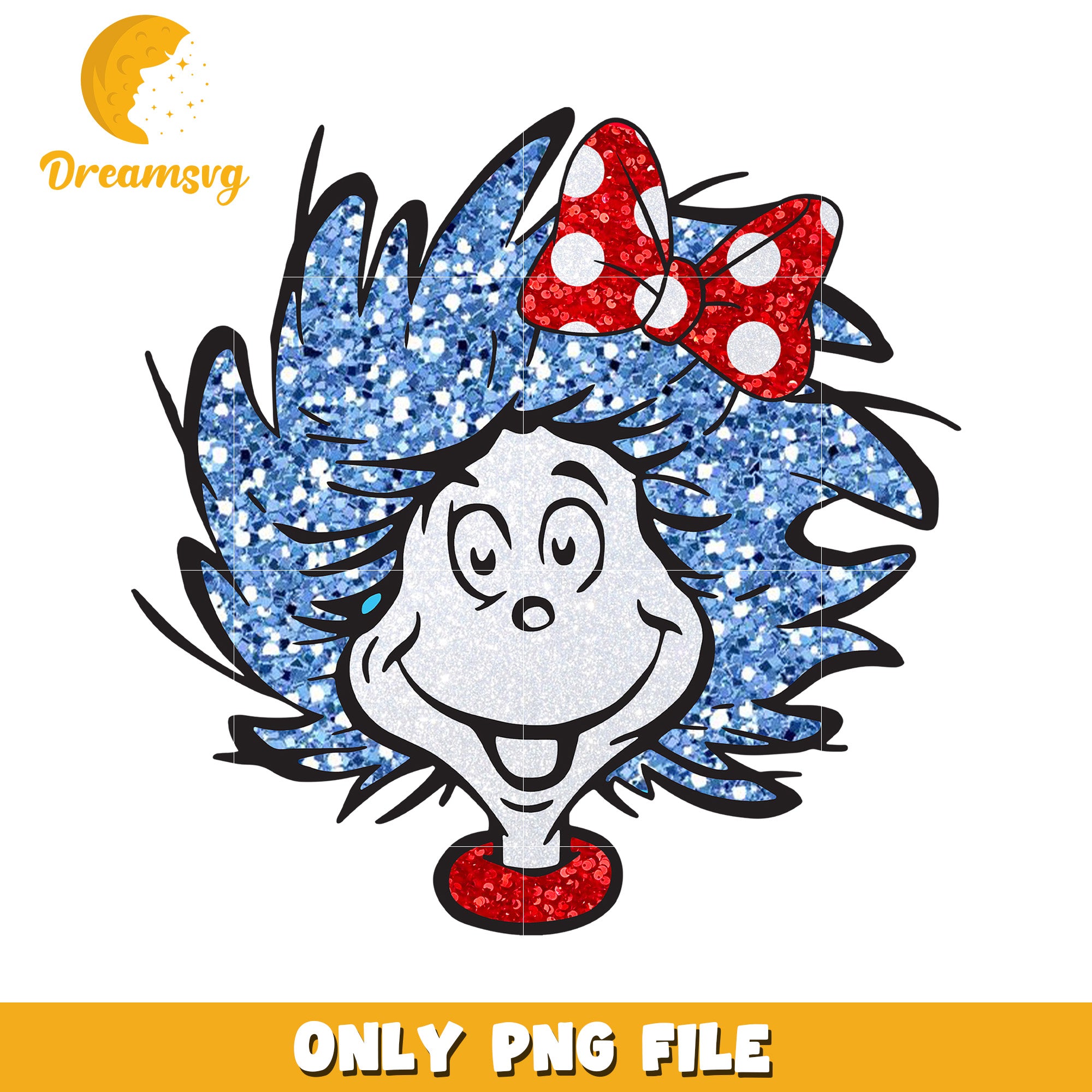 Glitter Sally PNG Sublimation Design