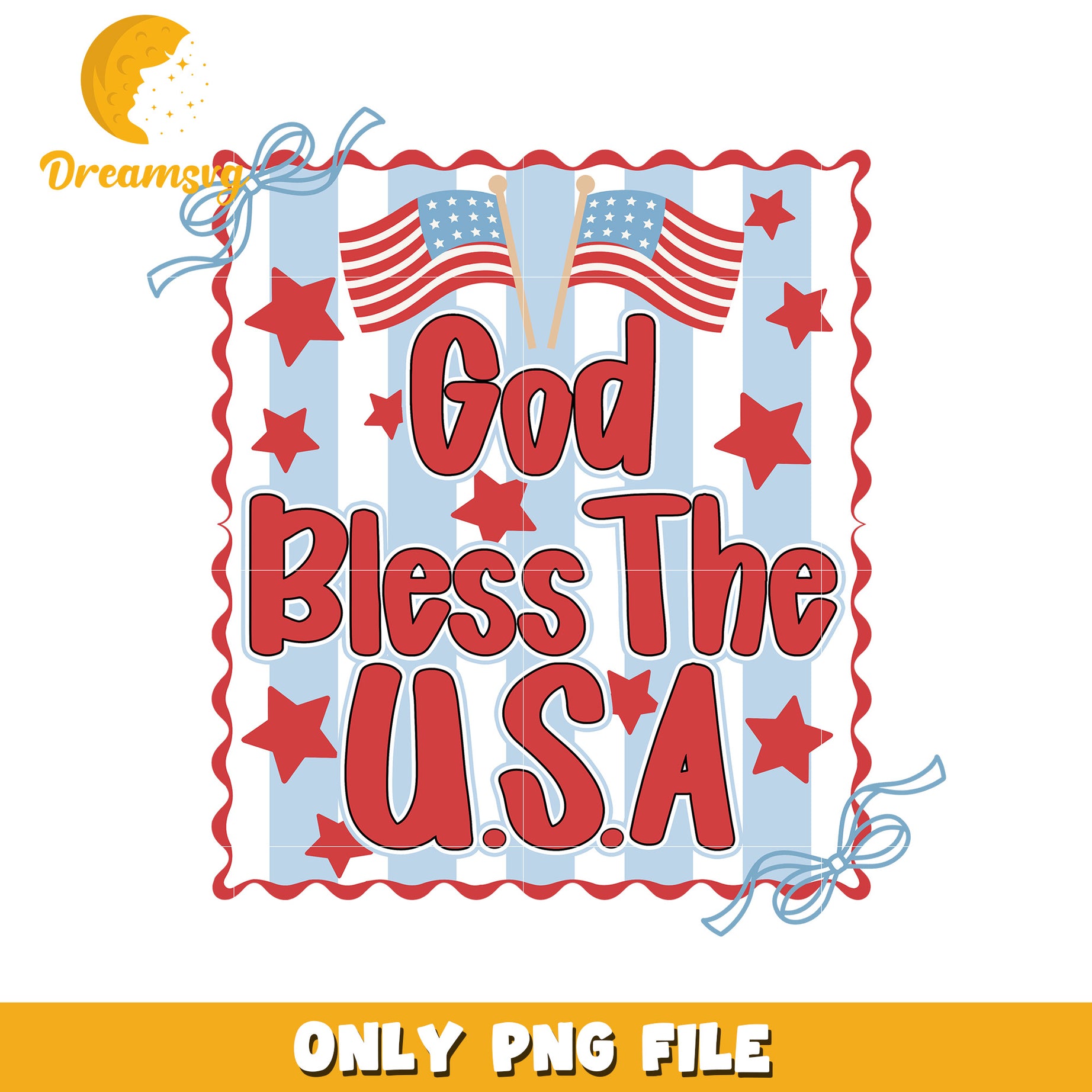 Godbless the usa png, independence day png, july 4th png