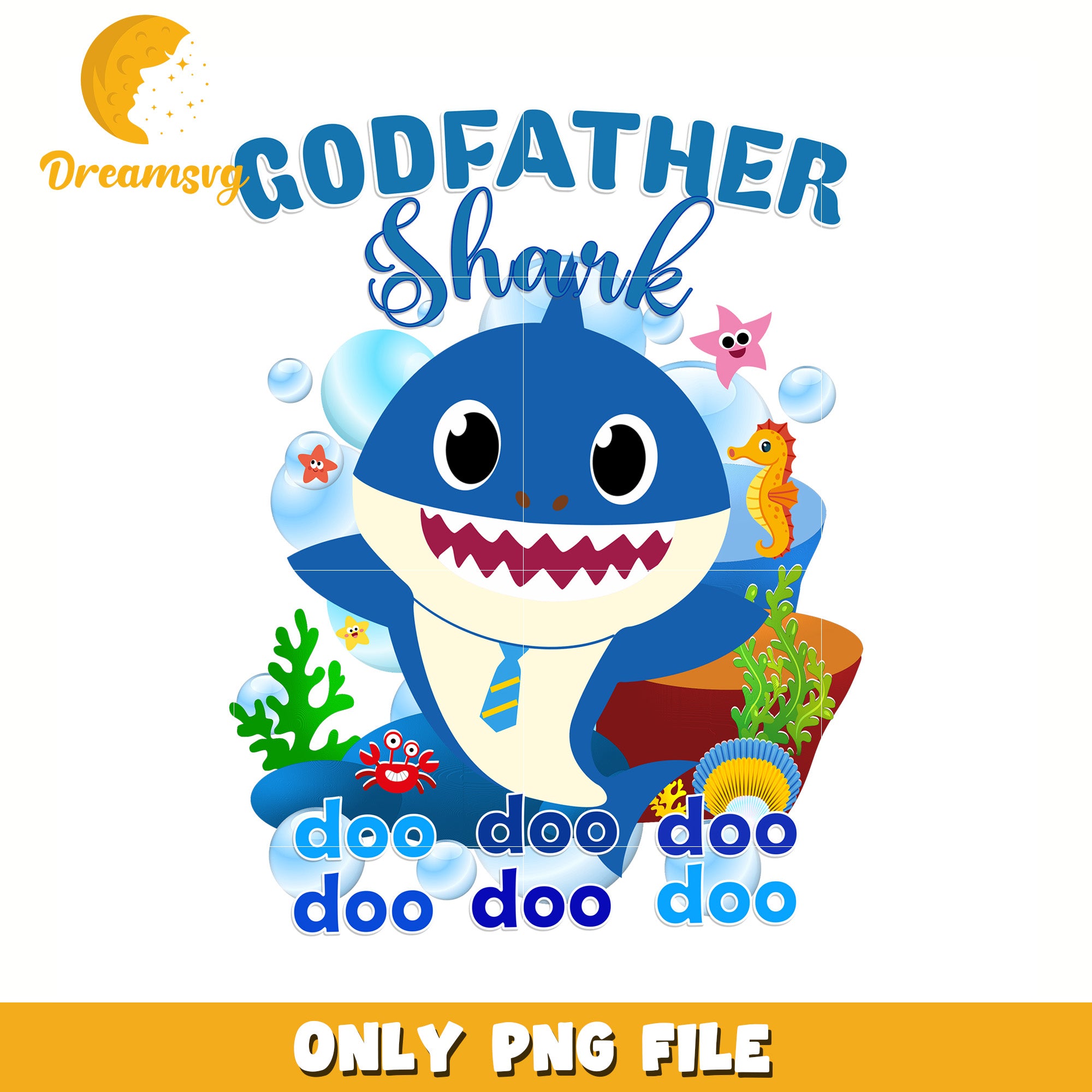 Godfather shark png, baby shark toys png, baby shark song png