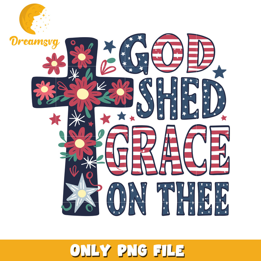 God shed grace on thee png, patriotic hymn quote png, america the beautiful png
