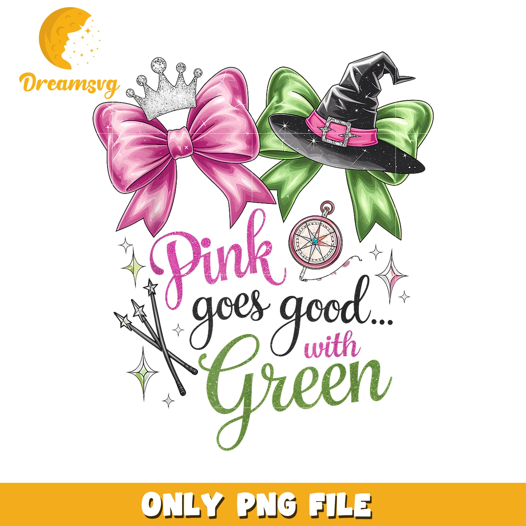 Goes with green png, wicked friends png, movie hype png