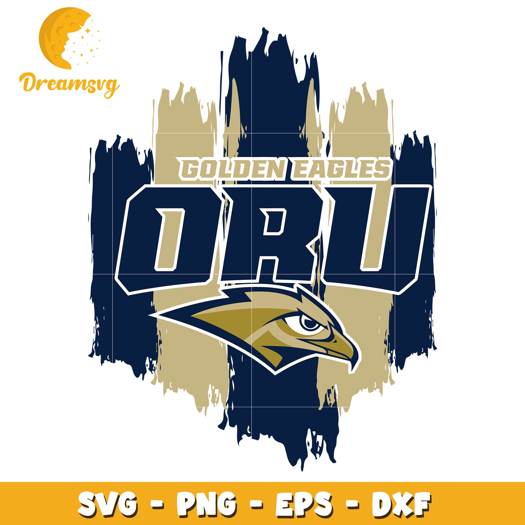 Golden Eagles ORU SVG File for Unique Craft Projects