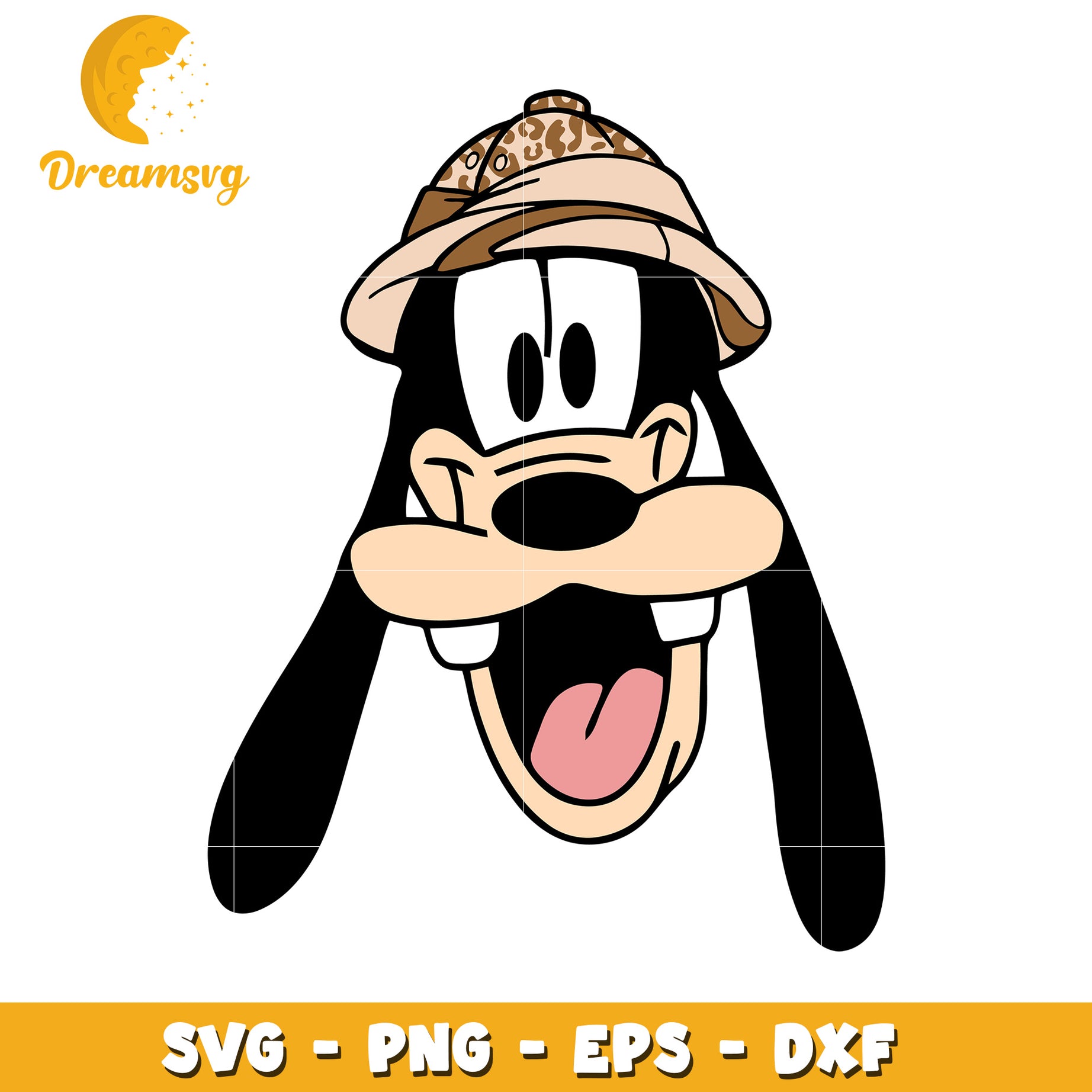 Goofy Name Vector Goofy Character SVG Files for Crafts and Design Projects Online ...
