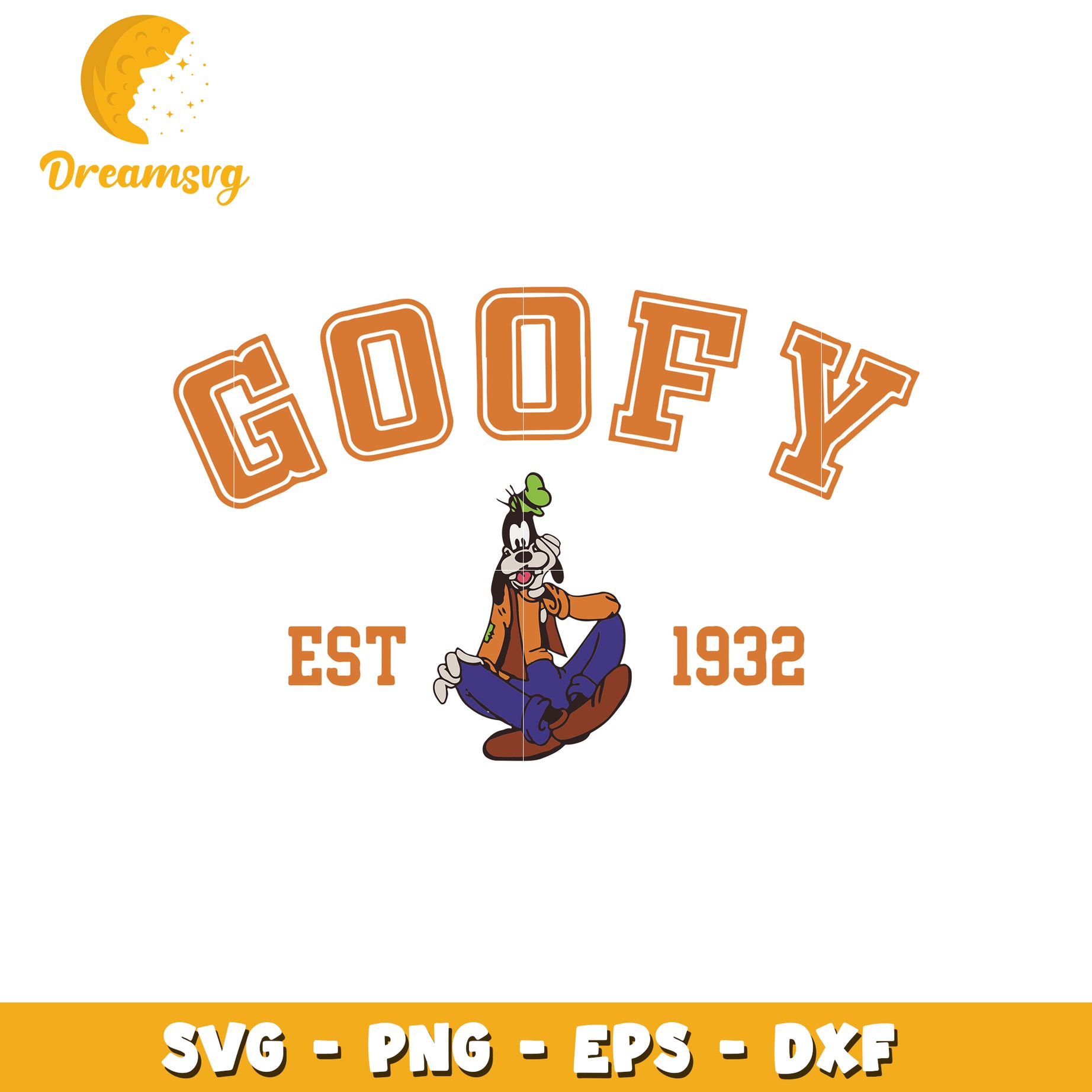 Goofy design svg, disney cartoons svg, disneyland svg