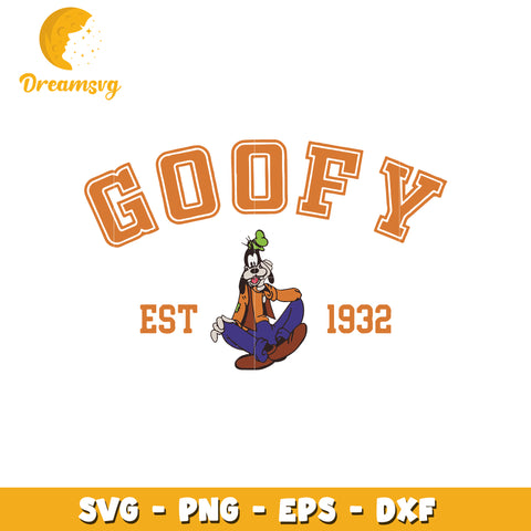 Goofy design svg, disney cartoons svg, disneyland svg