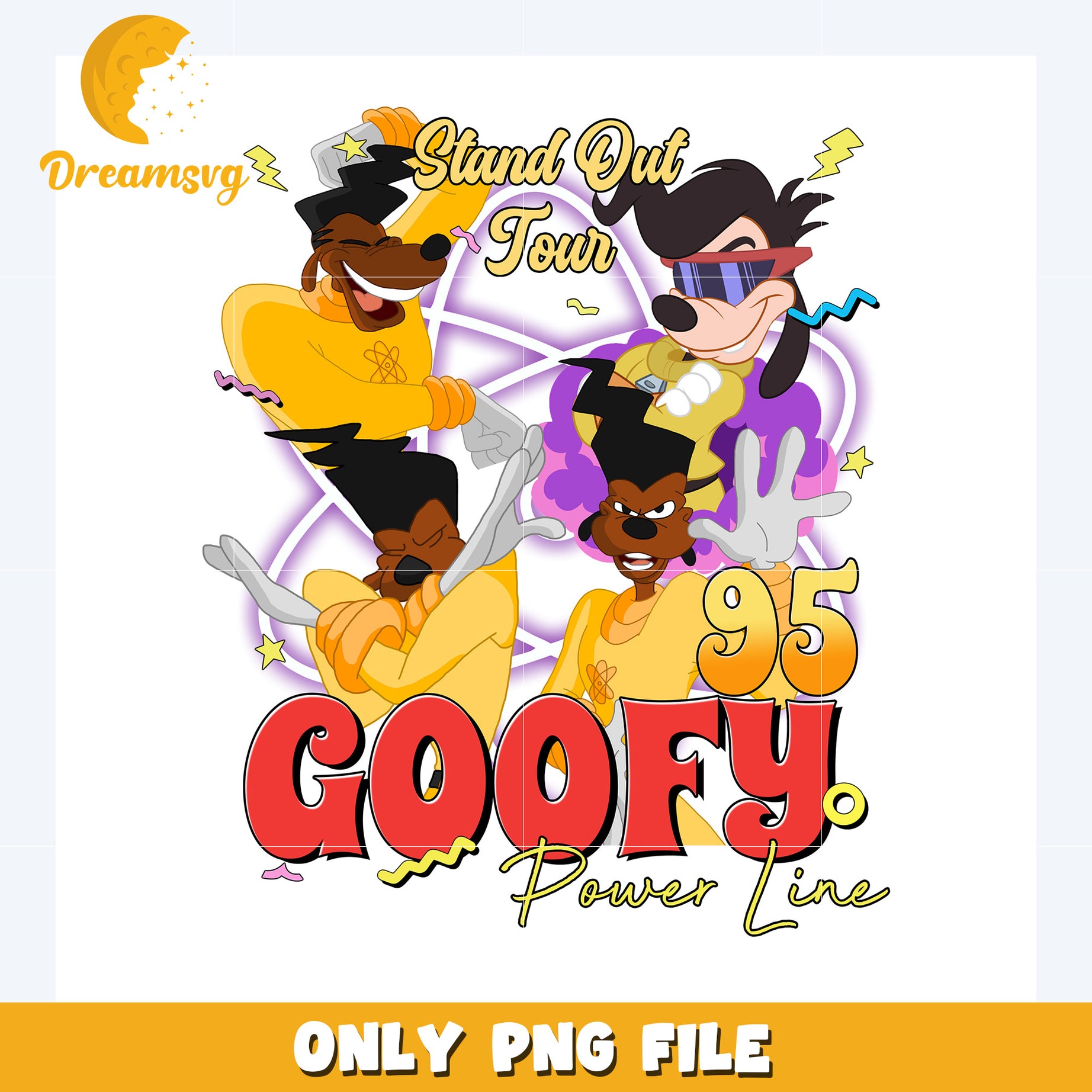 Goofy stand out for 95 png, disneyland png, disney movies png