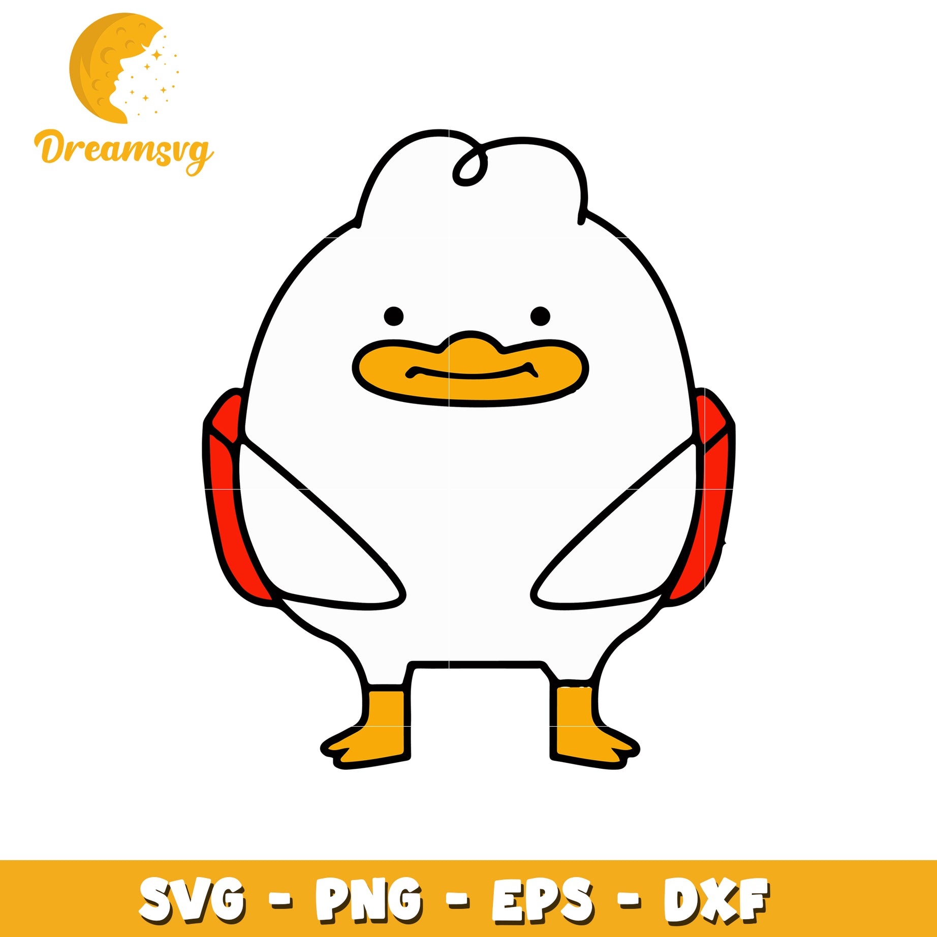 Goose go to school svg, funny goose svg, cartoon characters svg