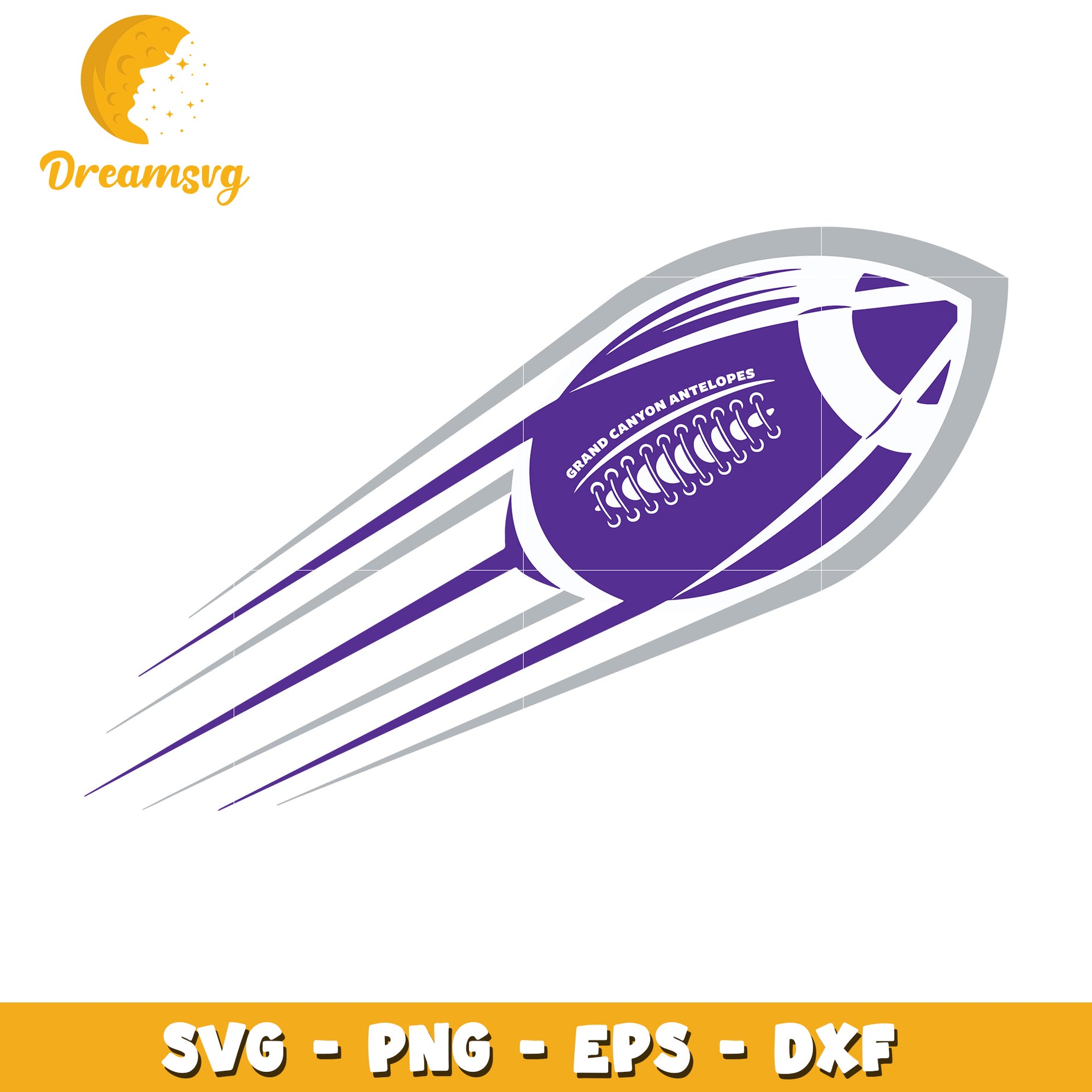 Grand Canyon Antelopes Football SVG