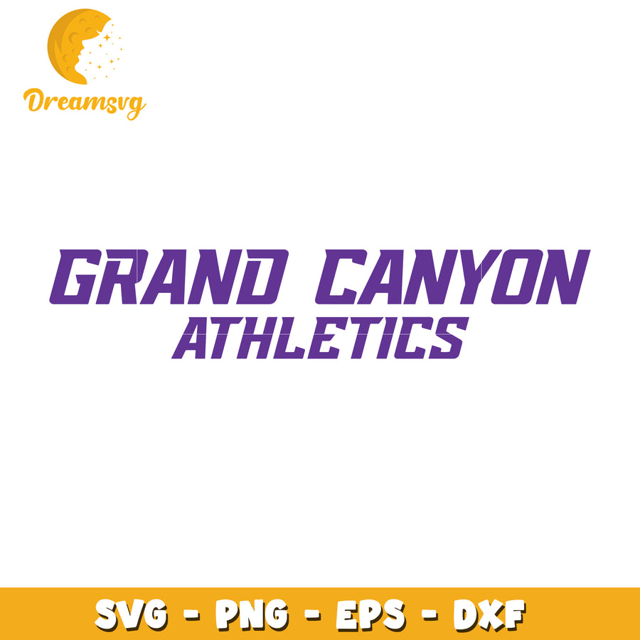Grand Canyon Athletics SVG Design for Sports and Crafts Use