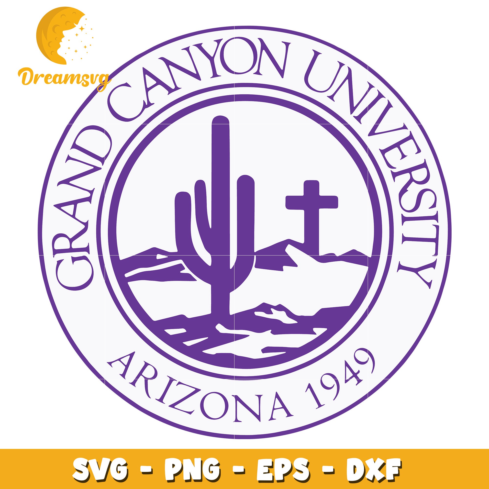 Grand Canyon University SVG Logo Design for Crafts and Downloads