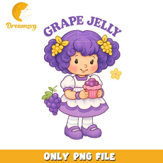 Grape jelly shortcake strawberry png, strawberry shortcake characters png
