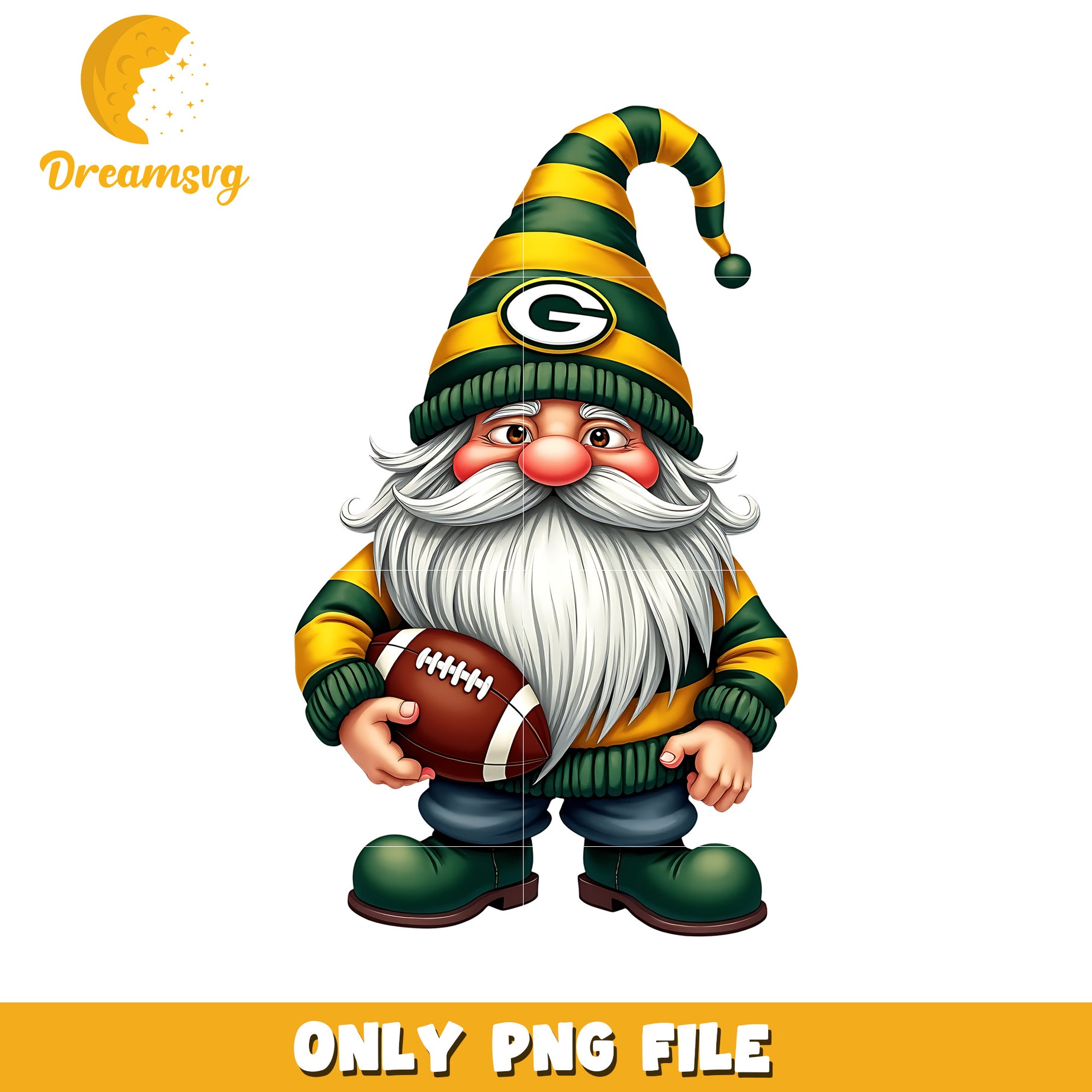 Green bay packers gnome png, nfl scores png, rugby png