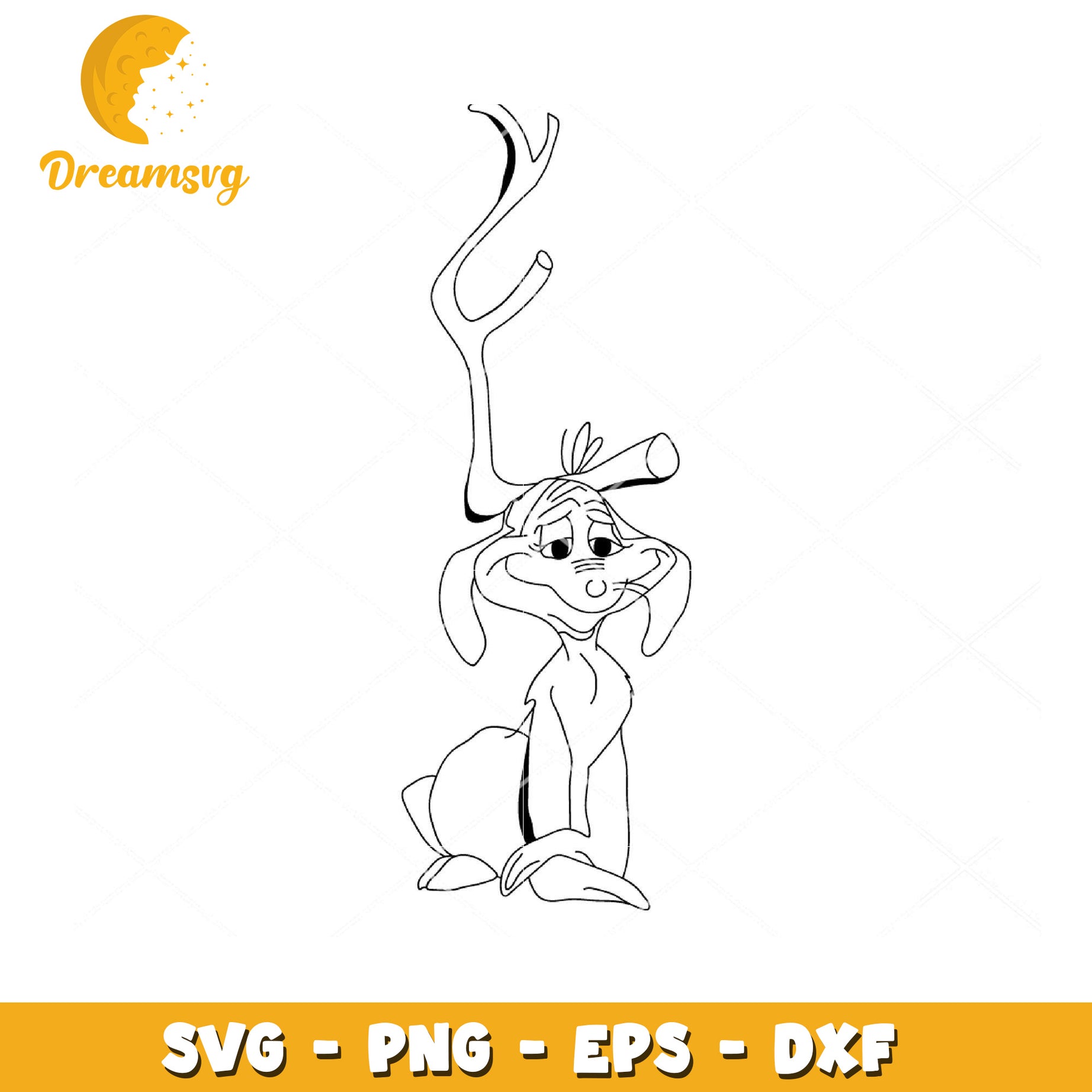 Grinch Dog SVG Cut File Instant Download