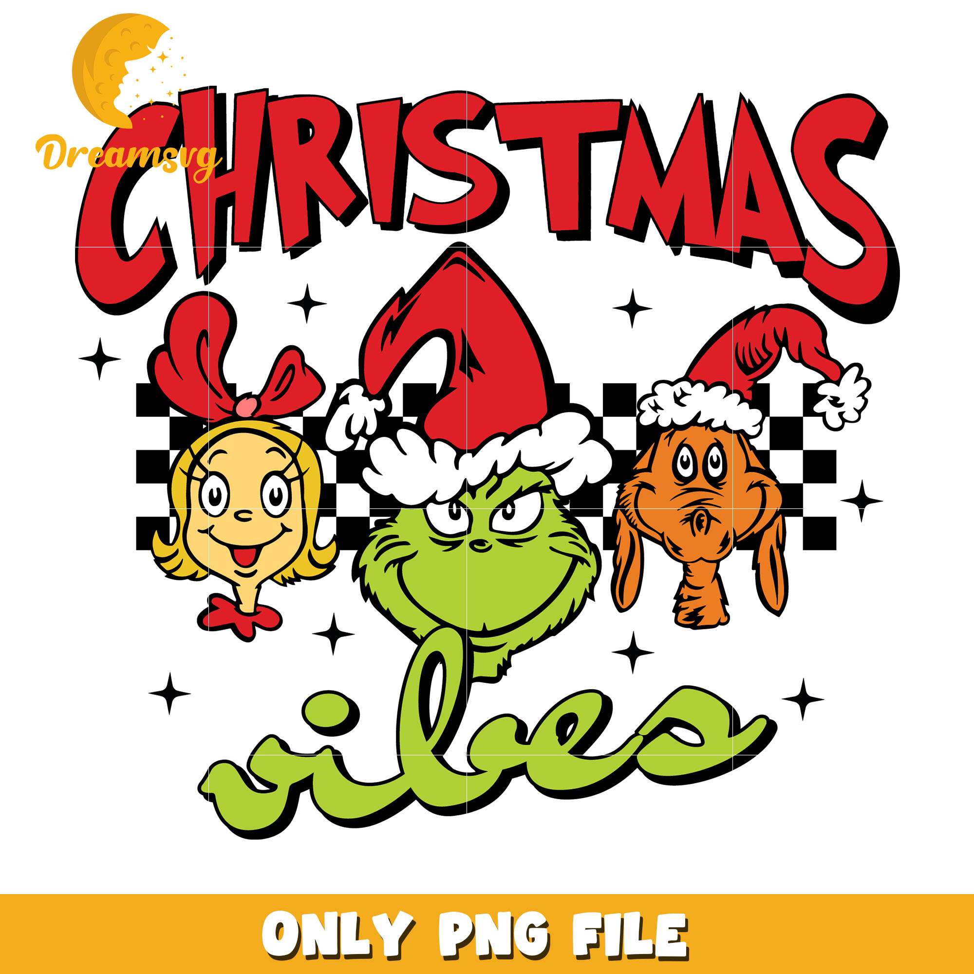 Grinch santa christmas vibes png, grinch png, christmas png