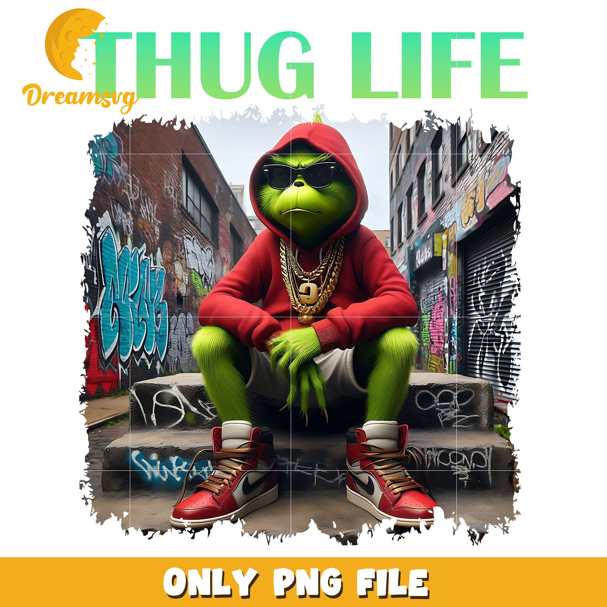 Grinch thug life grinchmas png, grinch png, christmas png