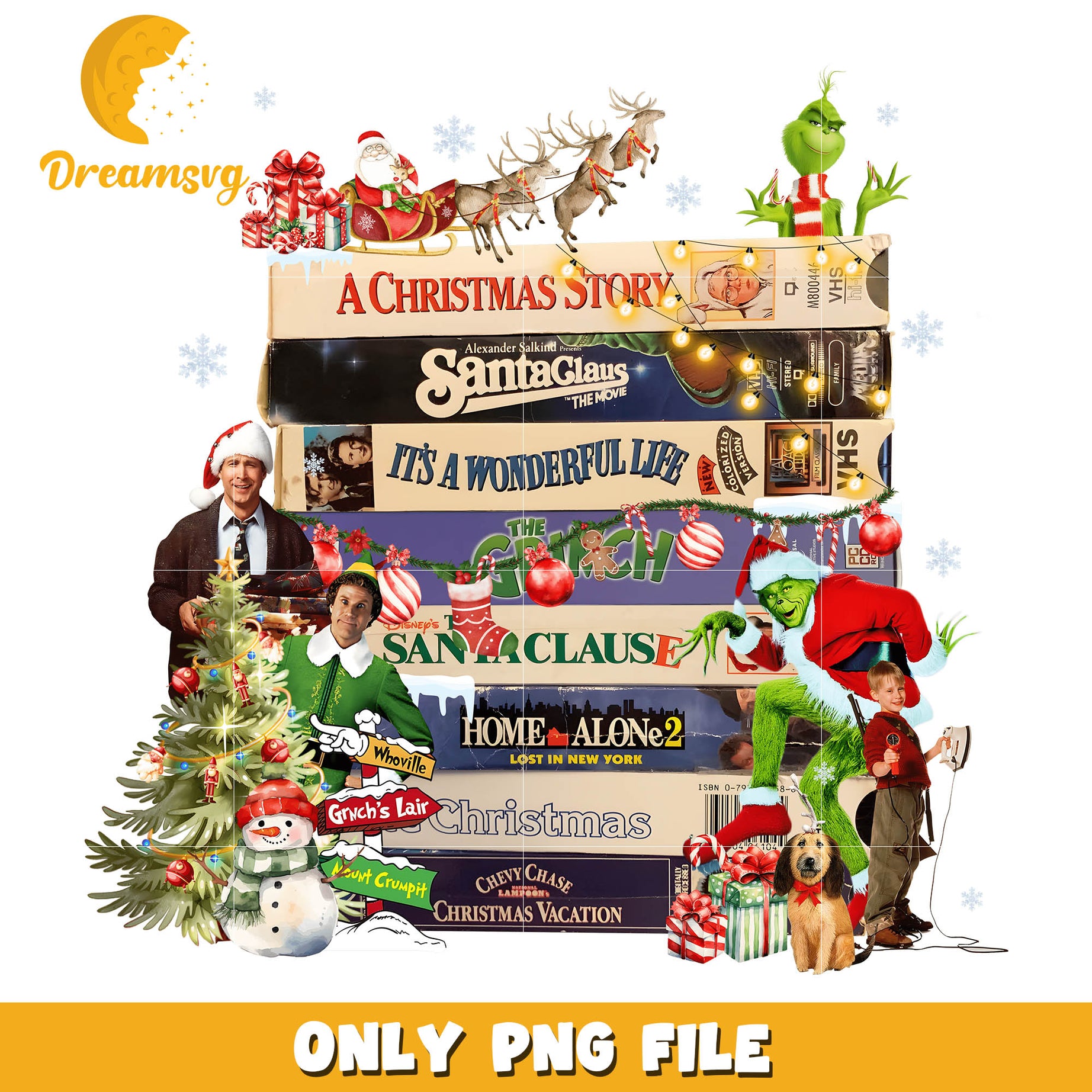 Grinch a christmas story png, grinch christmas items​​​​ png