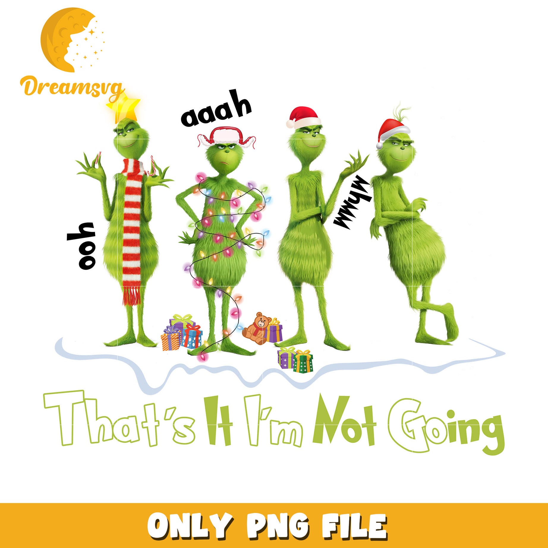 Grinch akimbo that's it i'm not going png, grinch character​ png