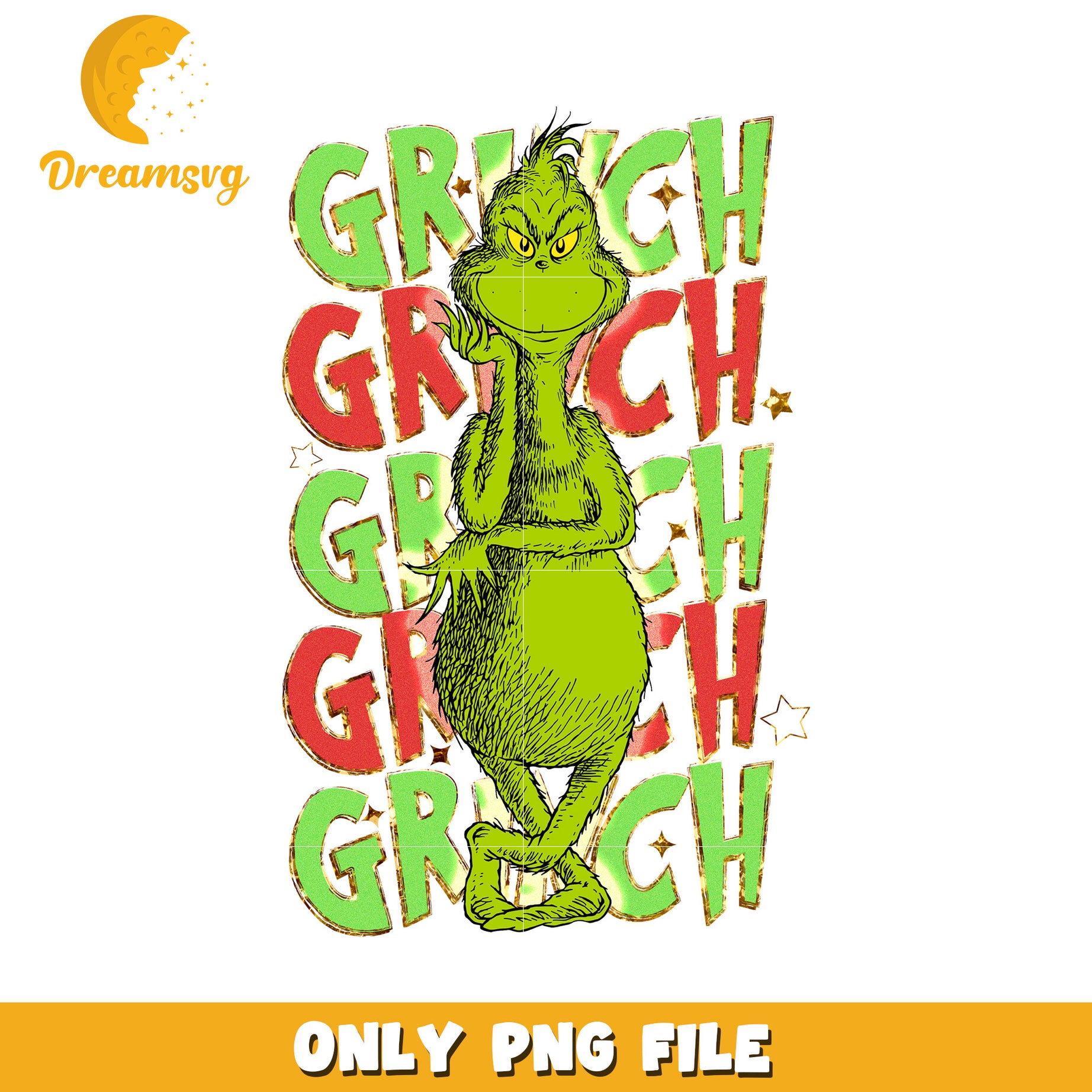 Grinch character font design png, dr seuss character png, grinch png
