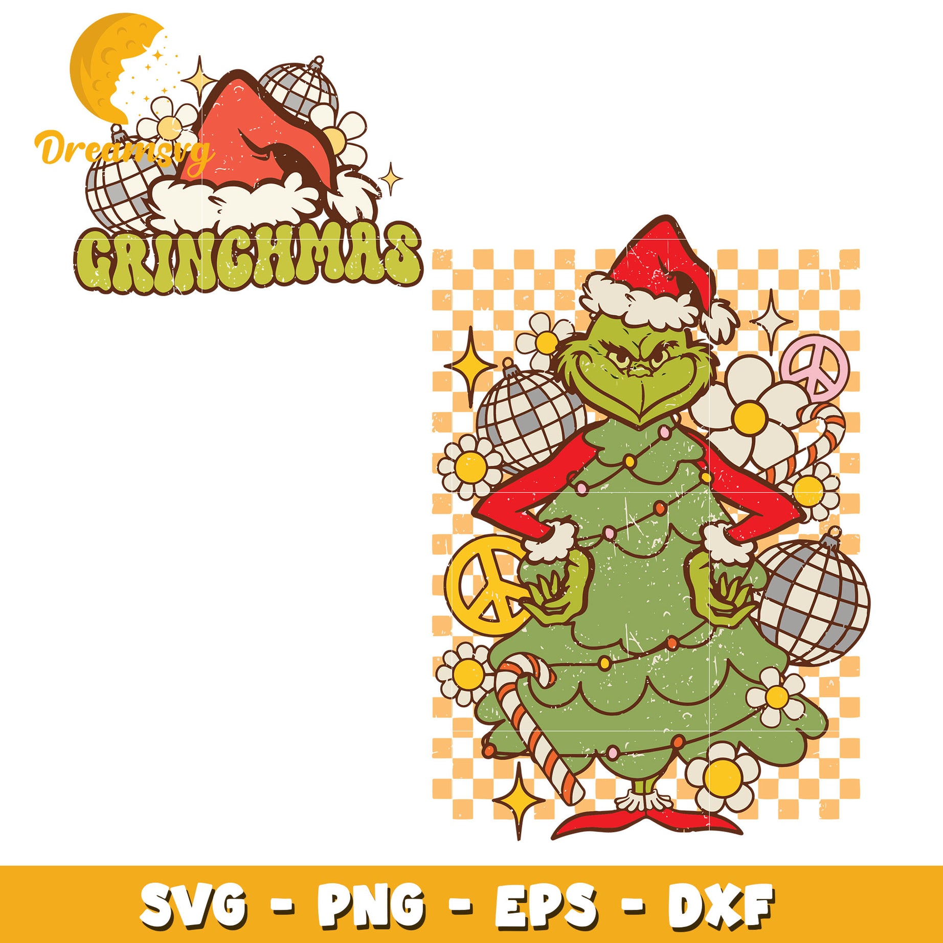 Grinch cosplay christmas tree svg, Grinchmas svg, christmas svg