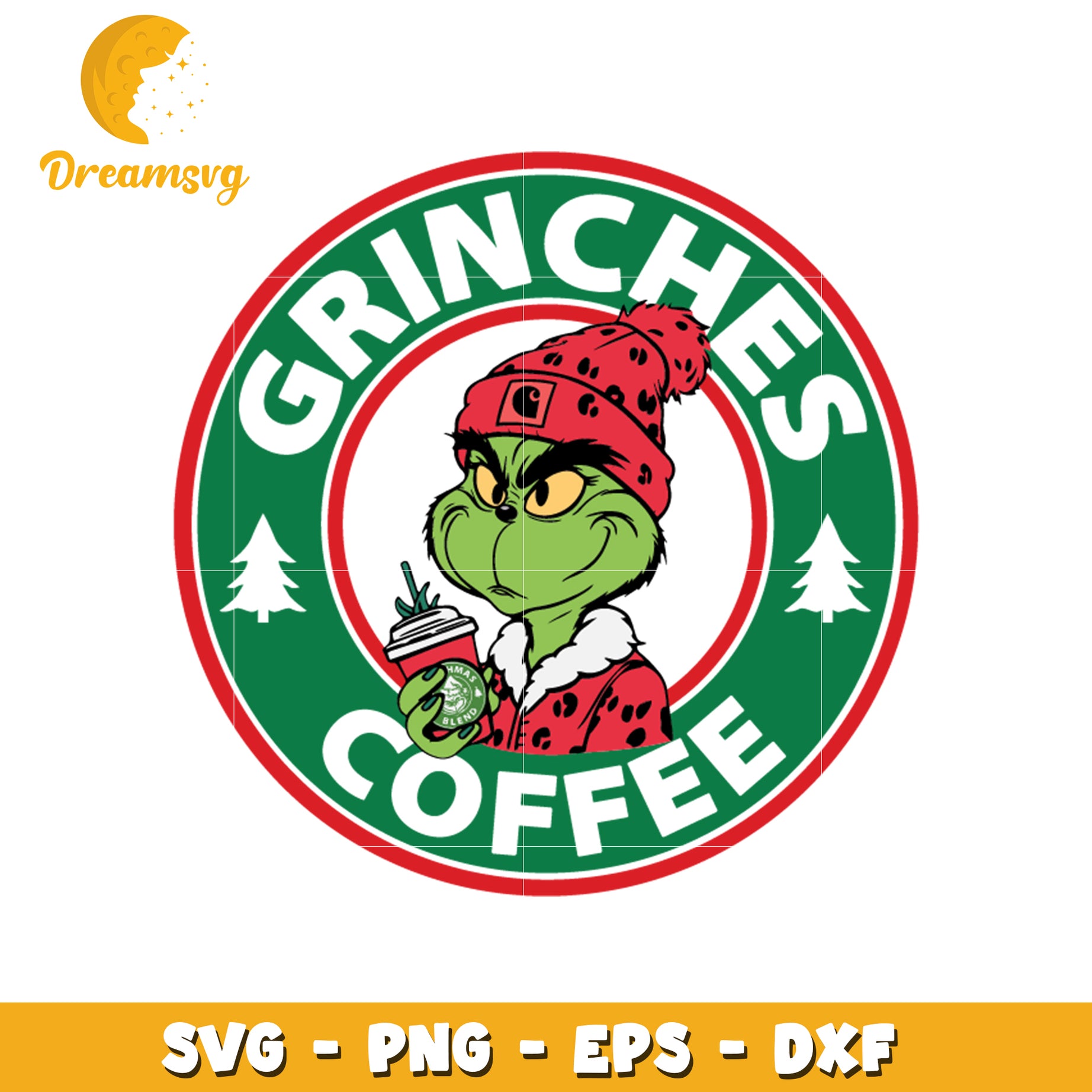 Grinches coffee design svg, grinch character svg, coffee svg