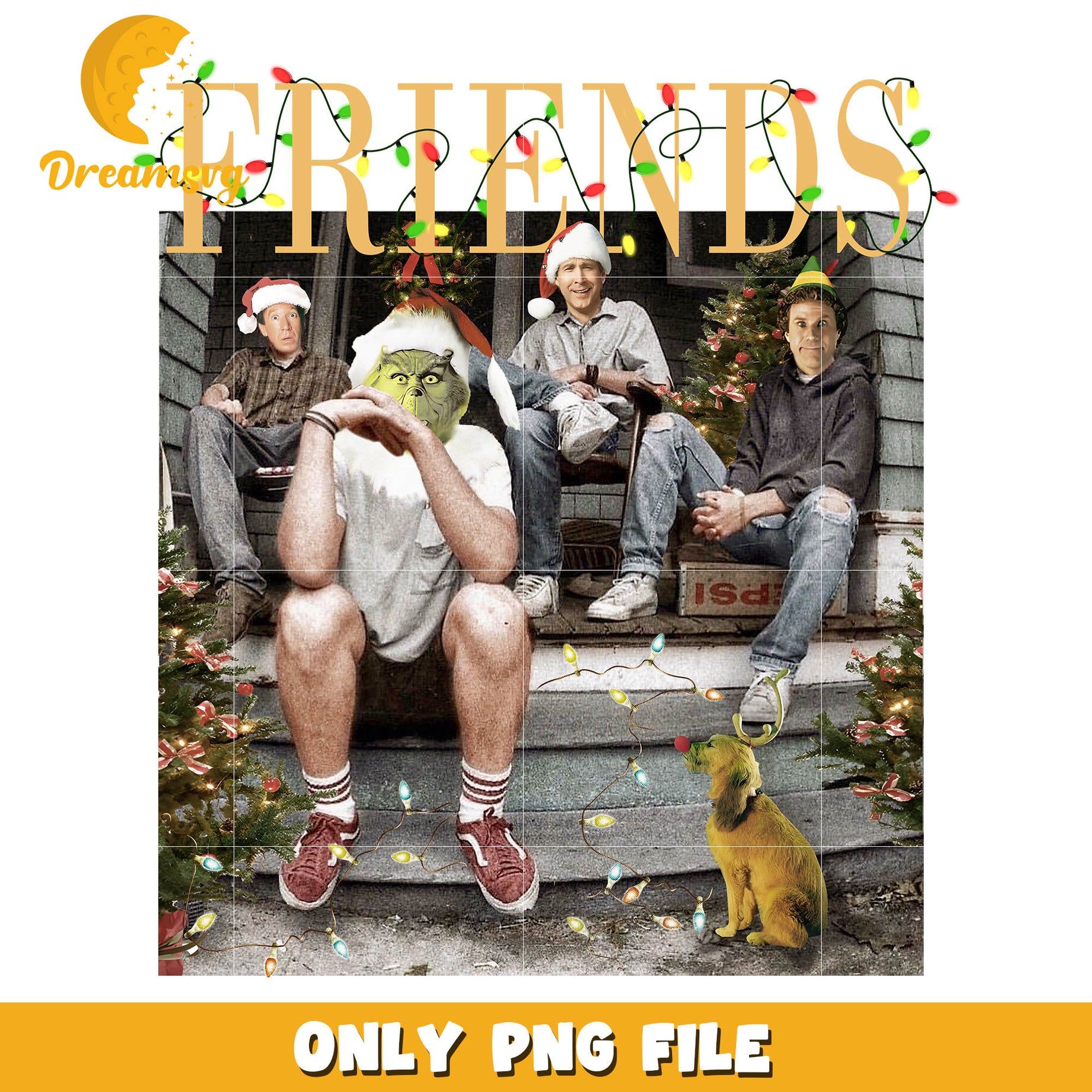 Grinch friends dog christmas png, grinch dog png, grinches dog​ png