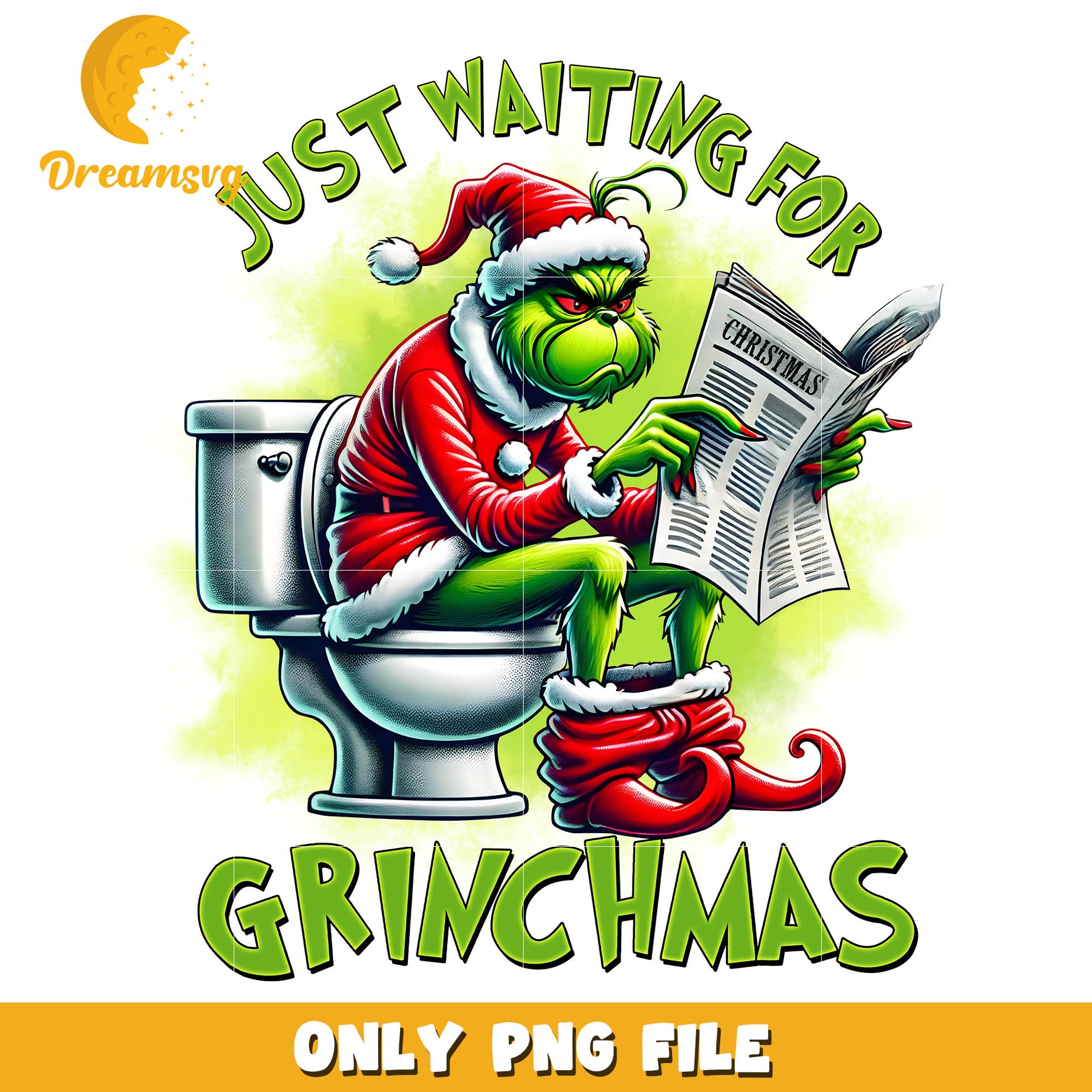 Grinch just waiting for png, grinch on disney plus​ png