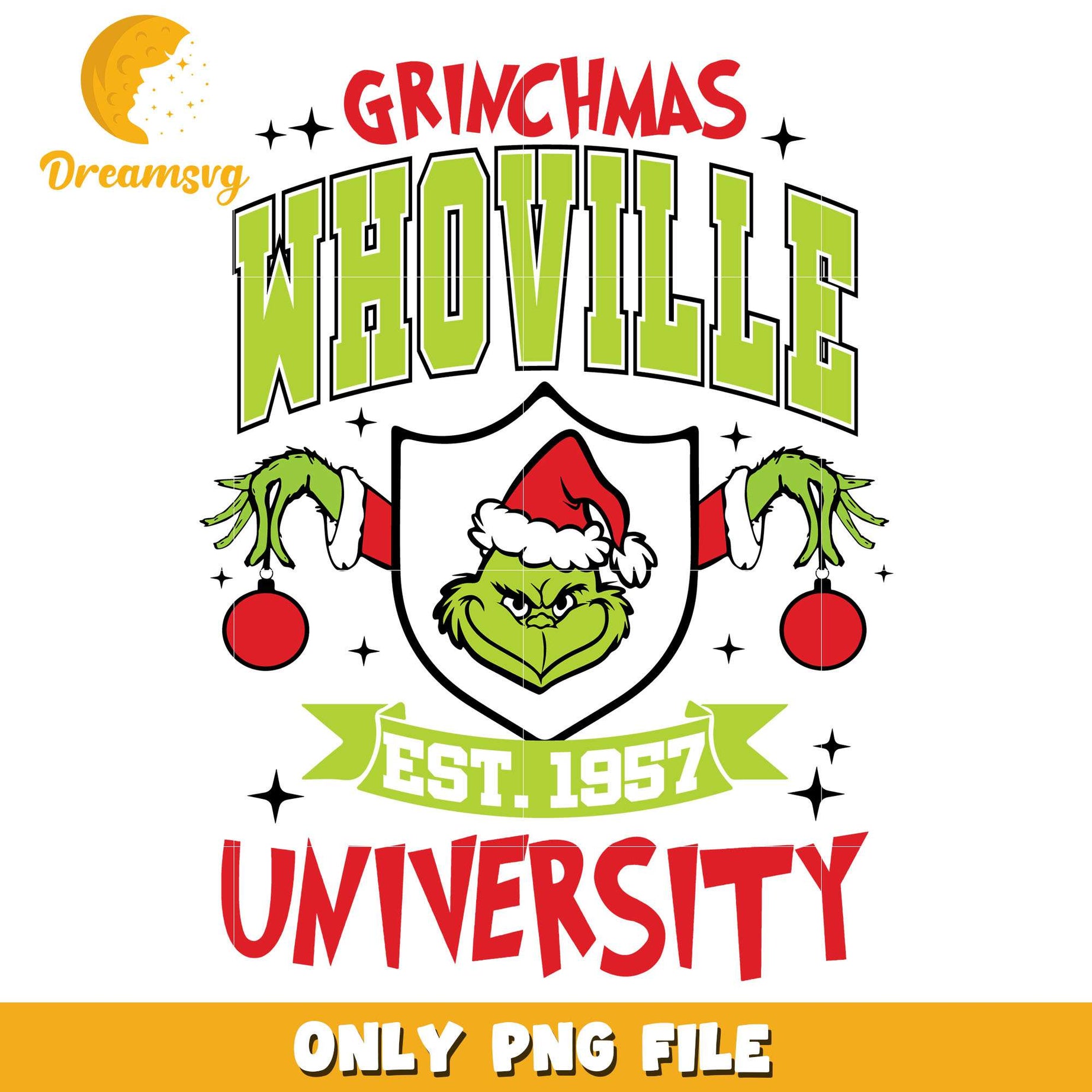 Grinchmas whovillain university png, grinch png, christmas png
