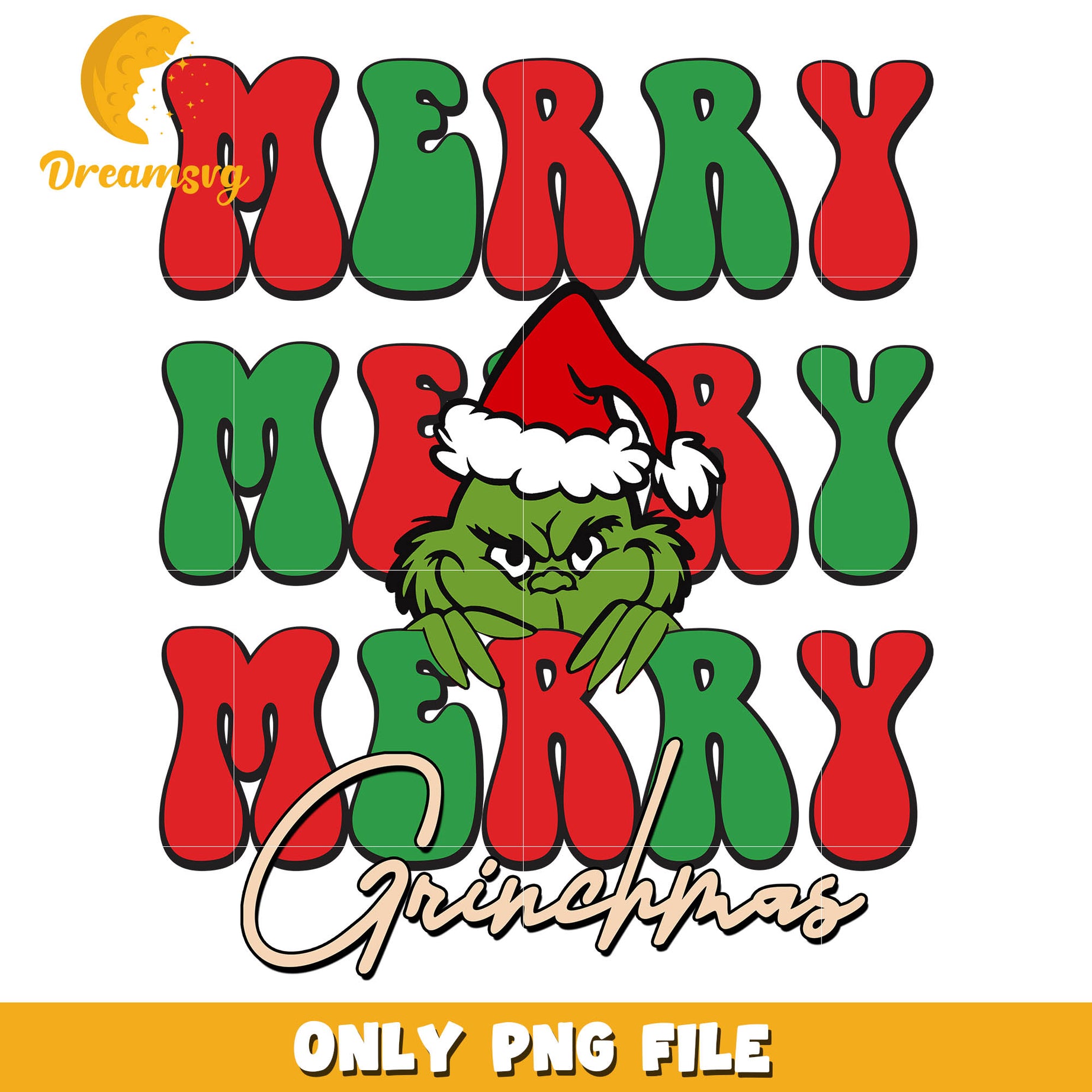 Grinch merry merry merry png, grinch merry christmas​ png