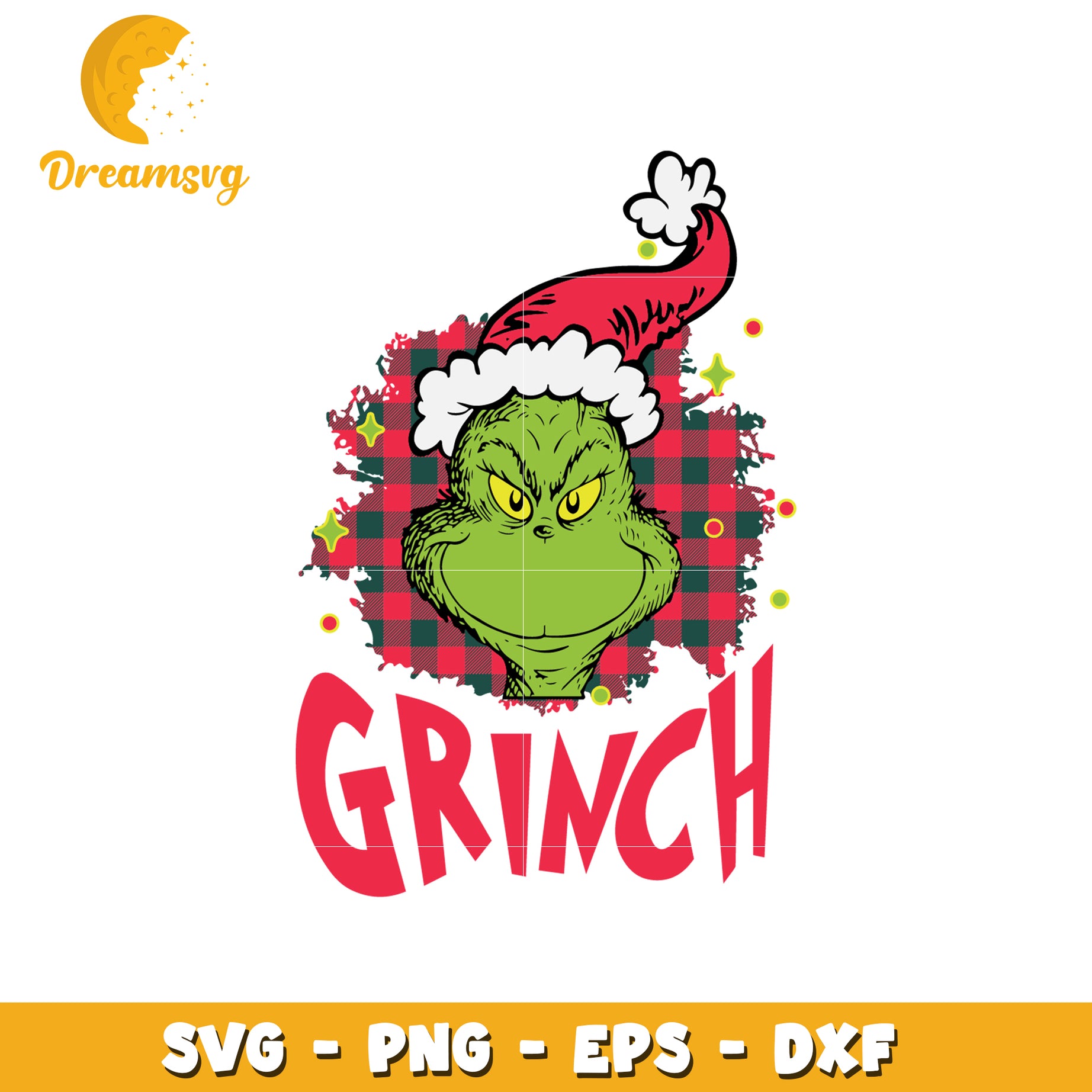 Grinch santa hat character svg, grinch svg, christmas svg