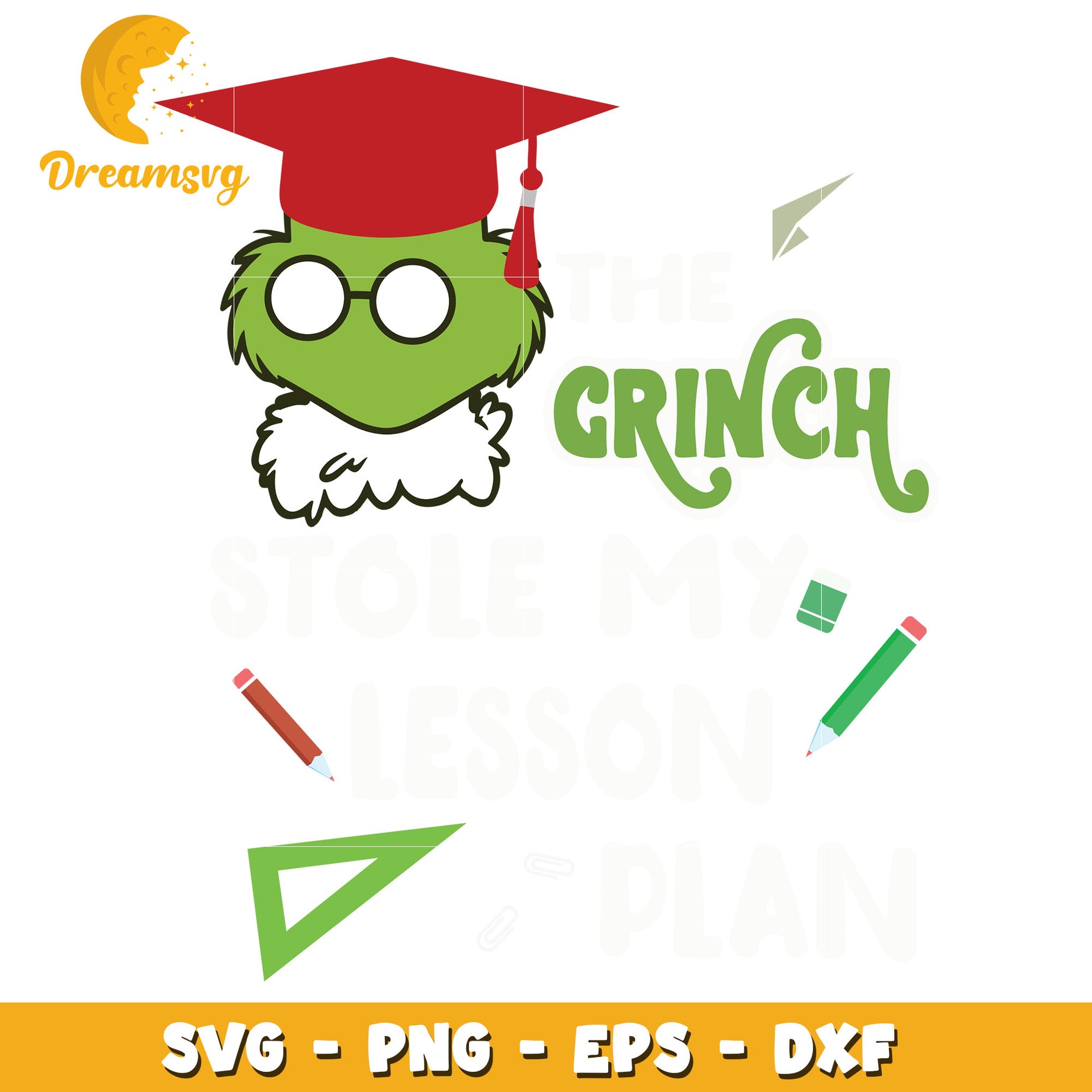 Grinch stole my lesson plan svg, teacher Grinch svg, christmas svg