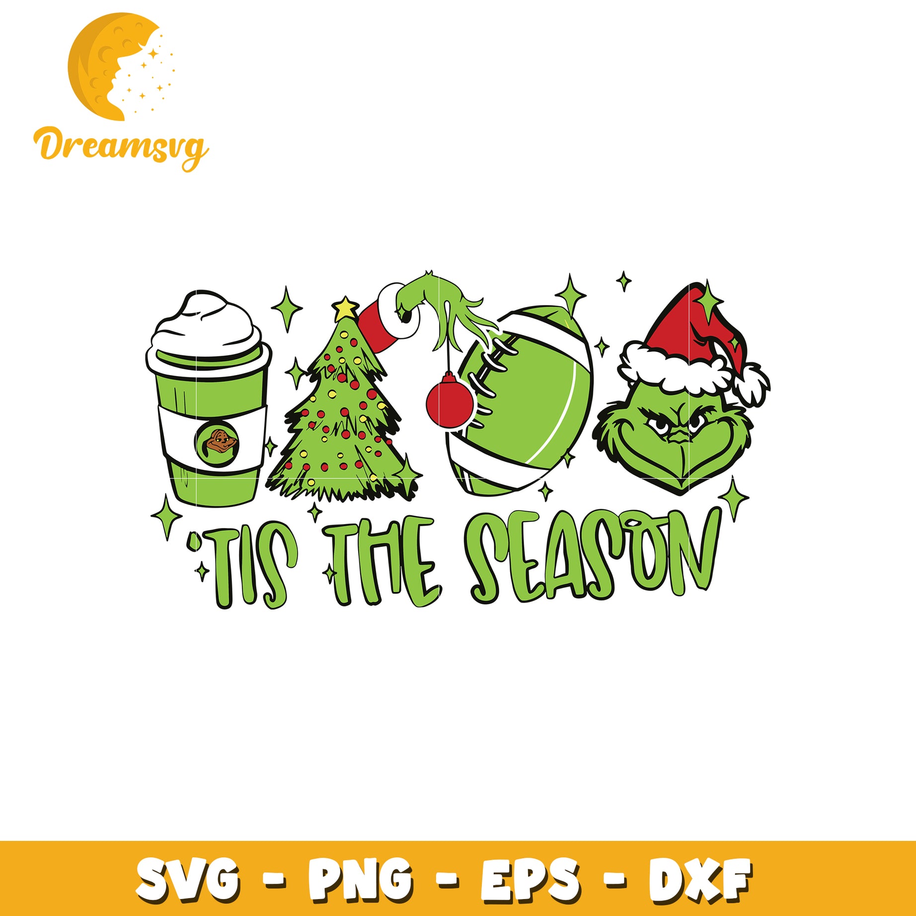 Grinch tis the season svg, tis the season svg, grinch svg
