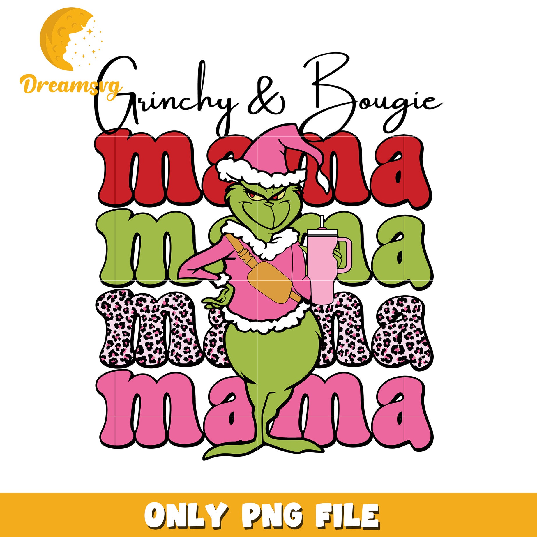 Grinchy and bougie png, grinches png, christmas movies​ png
