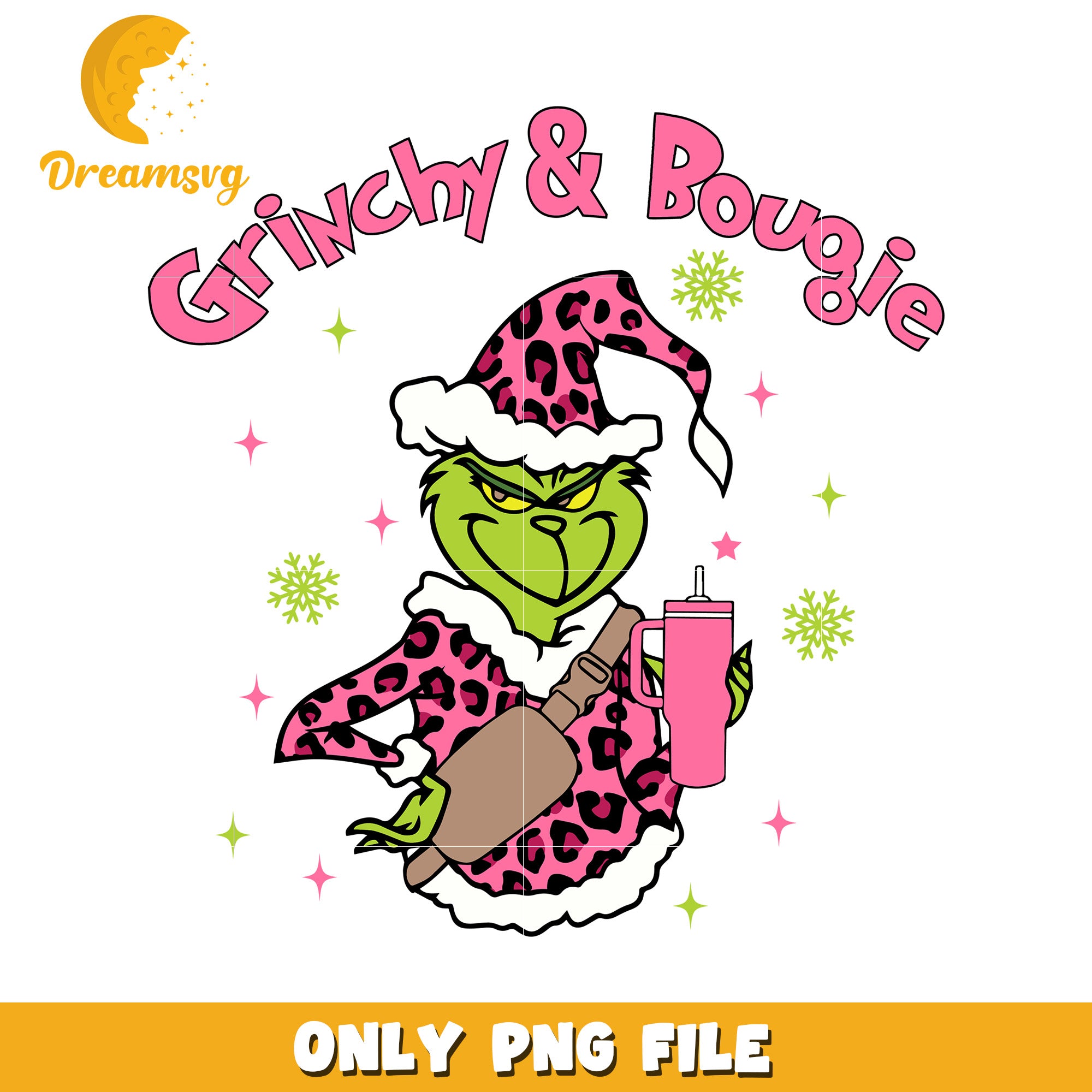 Grinchy and bougie png, grinch toys png, grinch designs png