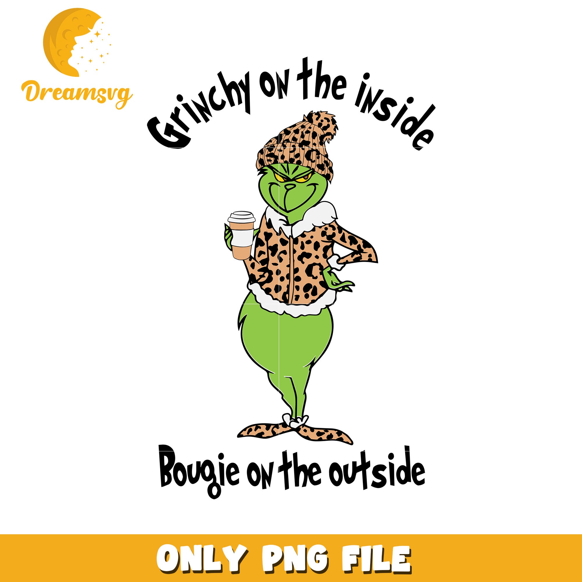 Grinchy on the inside png, the grinch​ png, grinch christmas tree png