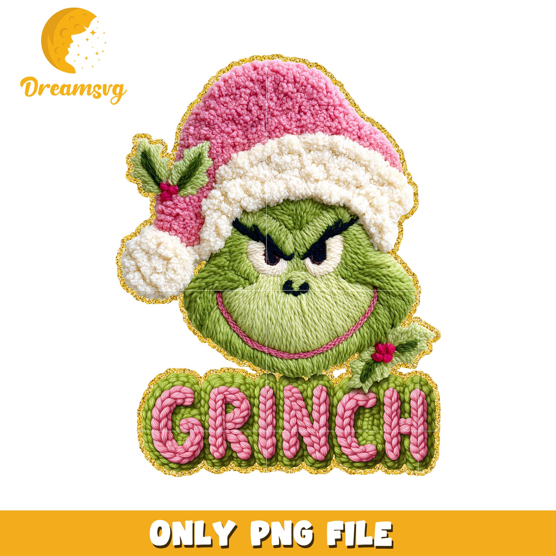 Grinchy png, spirit christmas​​ png, holiday png