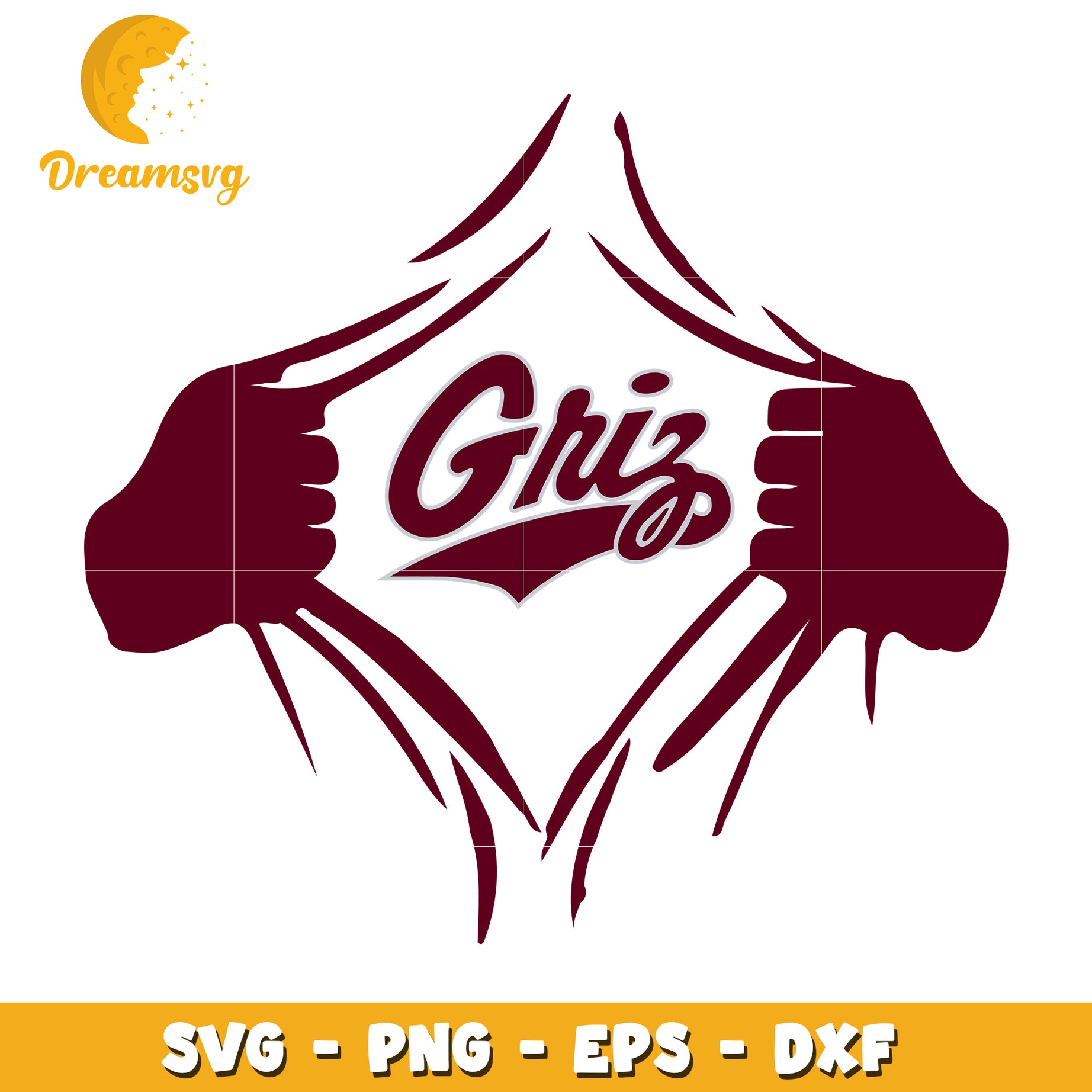 Grizzlies SVG PNG EPS DXF Files