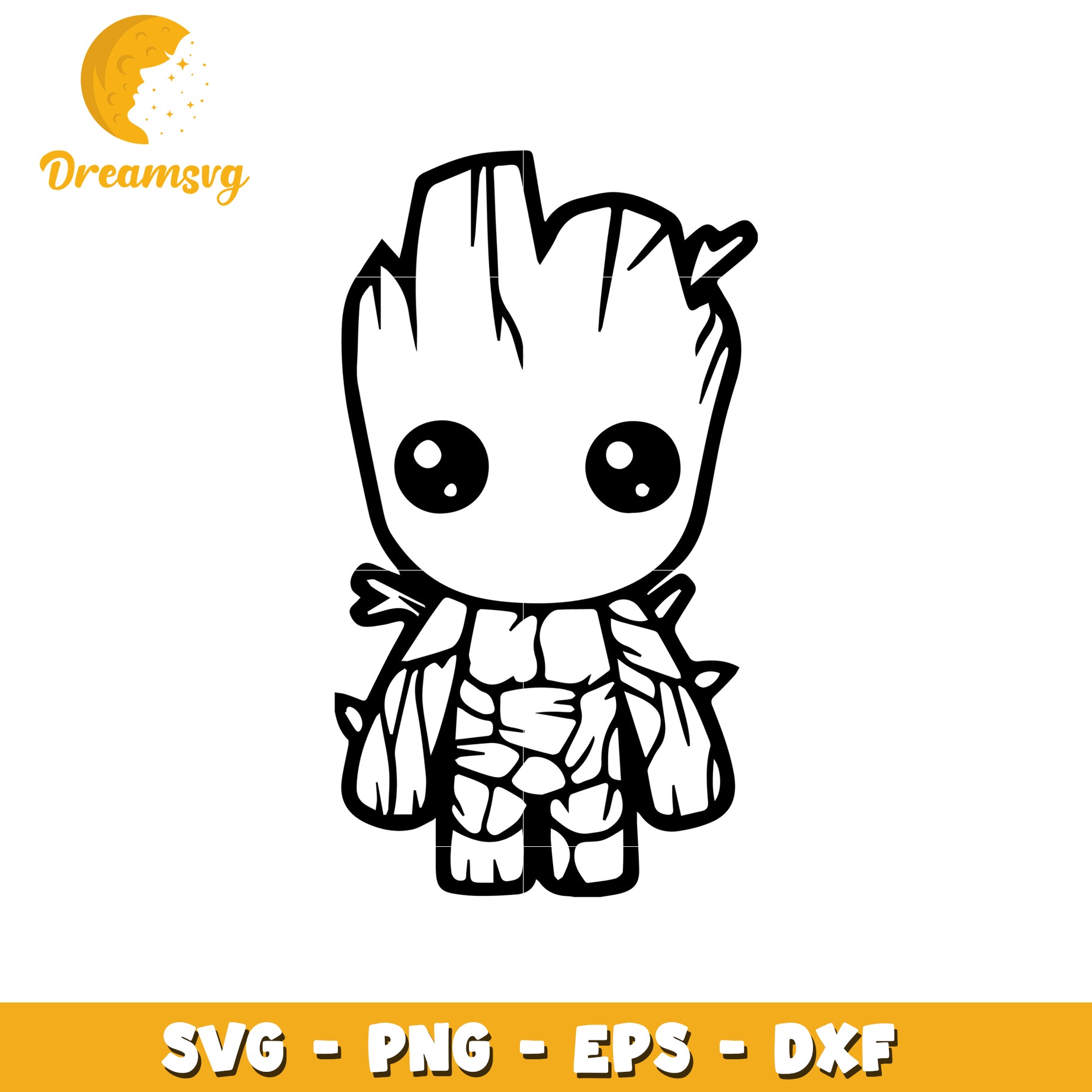 Groot PNG, SVG, EPS, and DXF files for download