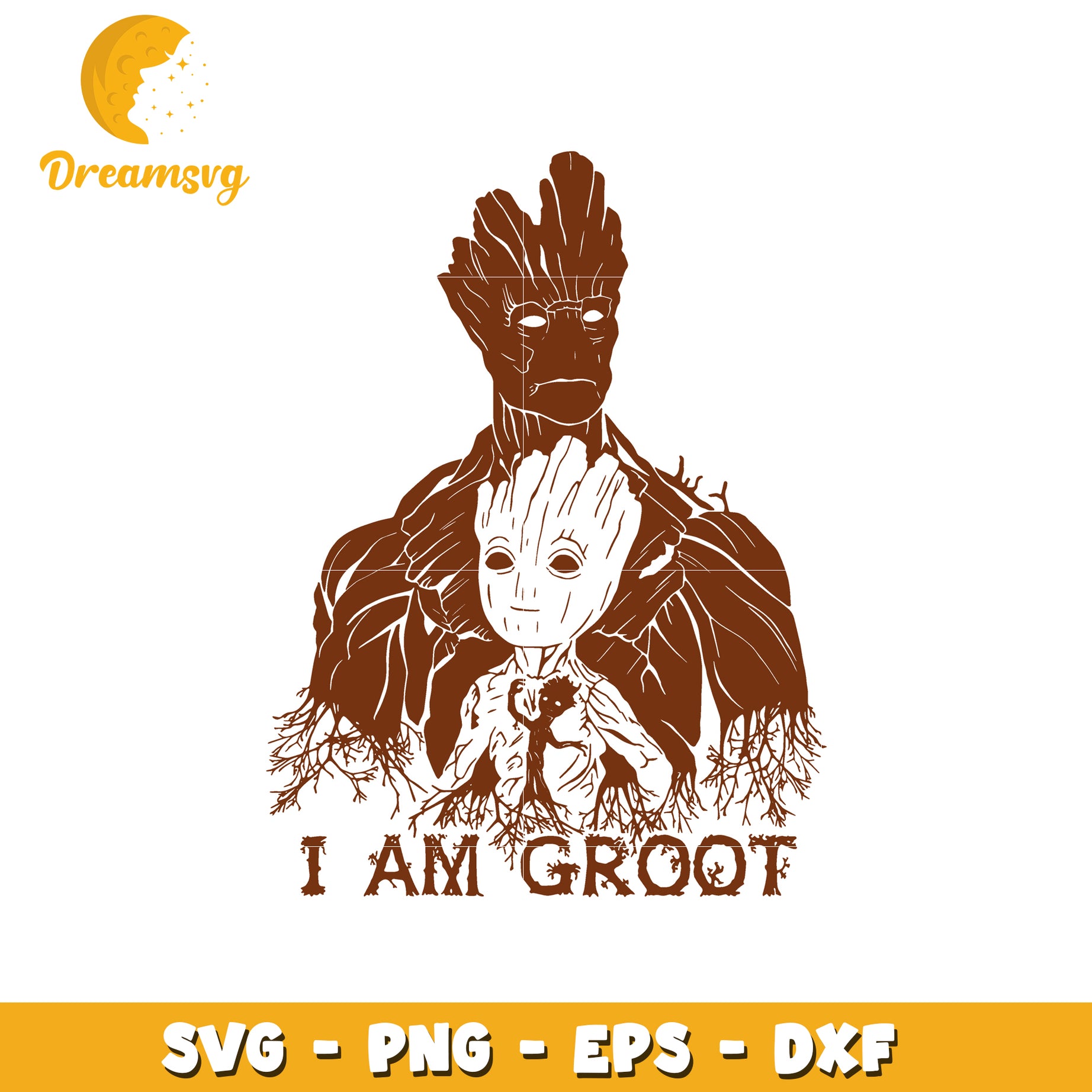 Groot SVG Bundle Father Son Design
