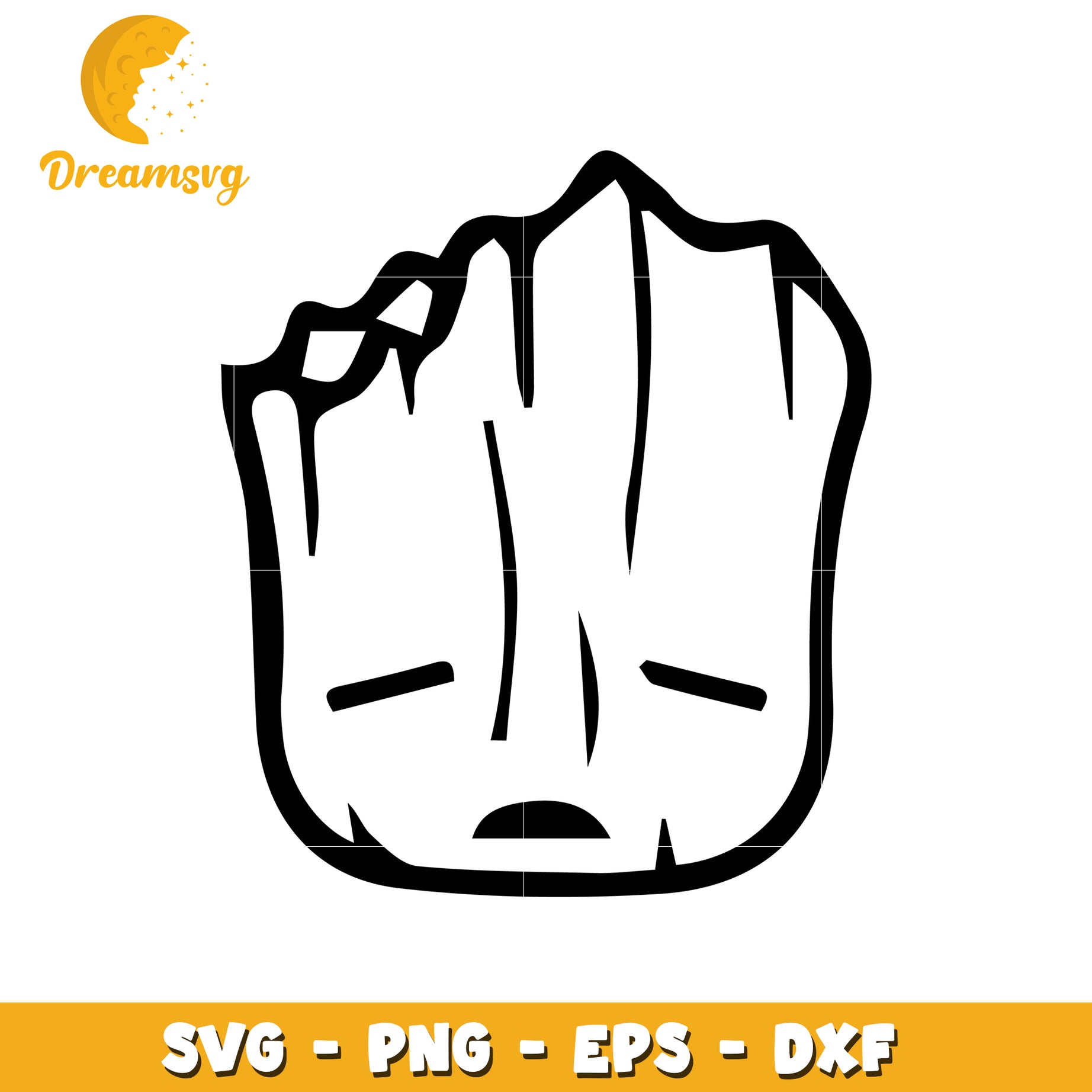 Groot SVG PNG EPS DXF Files