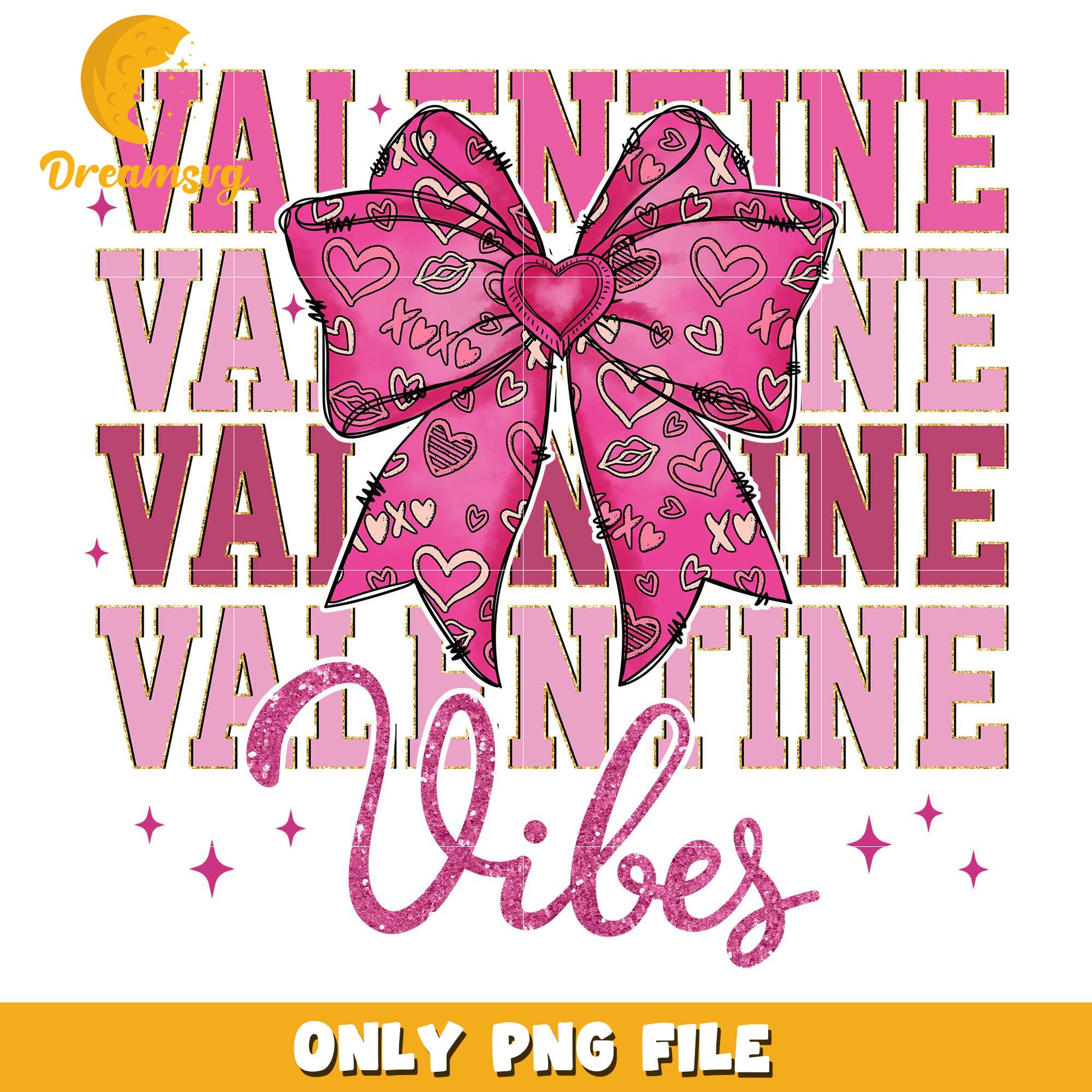 Groovy retro bow valentine vibes png, Coquette bow png, valentine vibes png