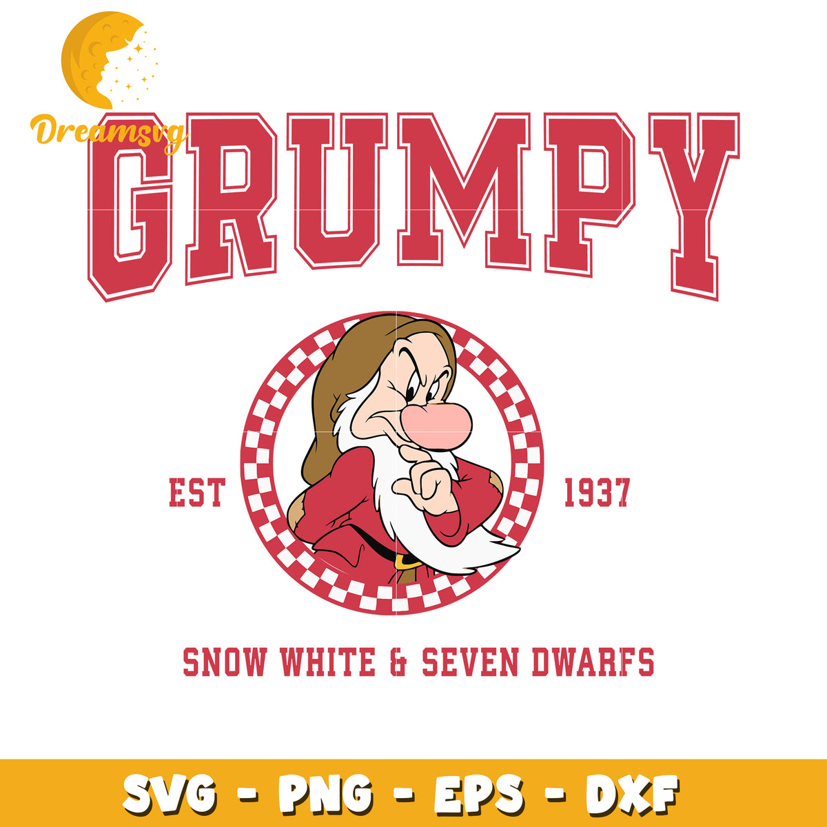 Get Grumpy Svg Grumpy Dwarf SVG PNG EPS DXF Cut File – DreamSVG Store
